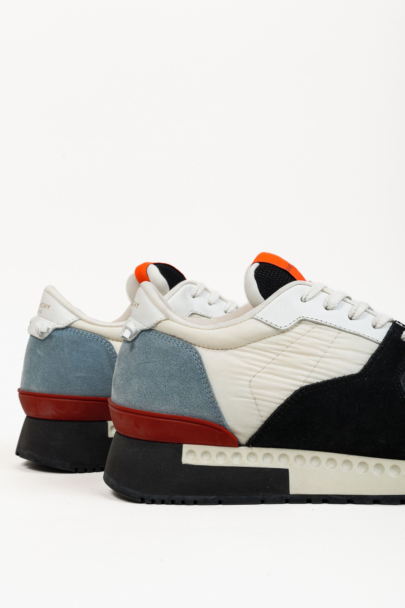 Givenchy Givenchy Active Runner Grey & Blue Nylon Sneakers Size US 8 / EU 41 - 8 Thumbnail