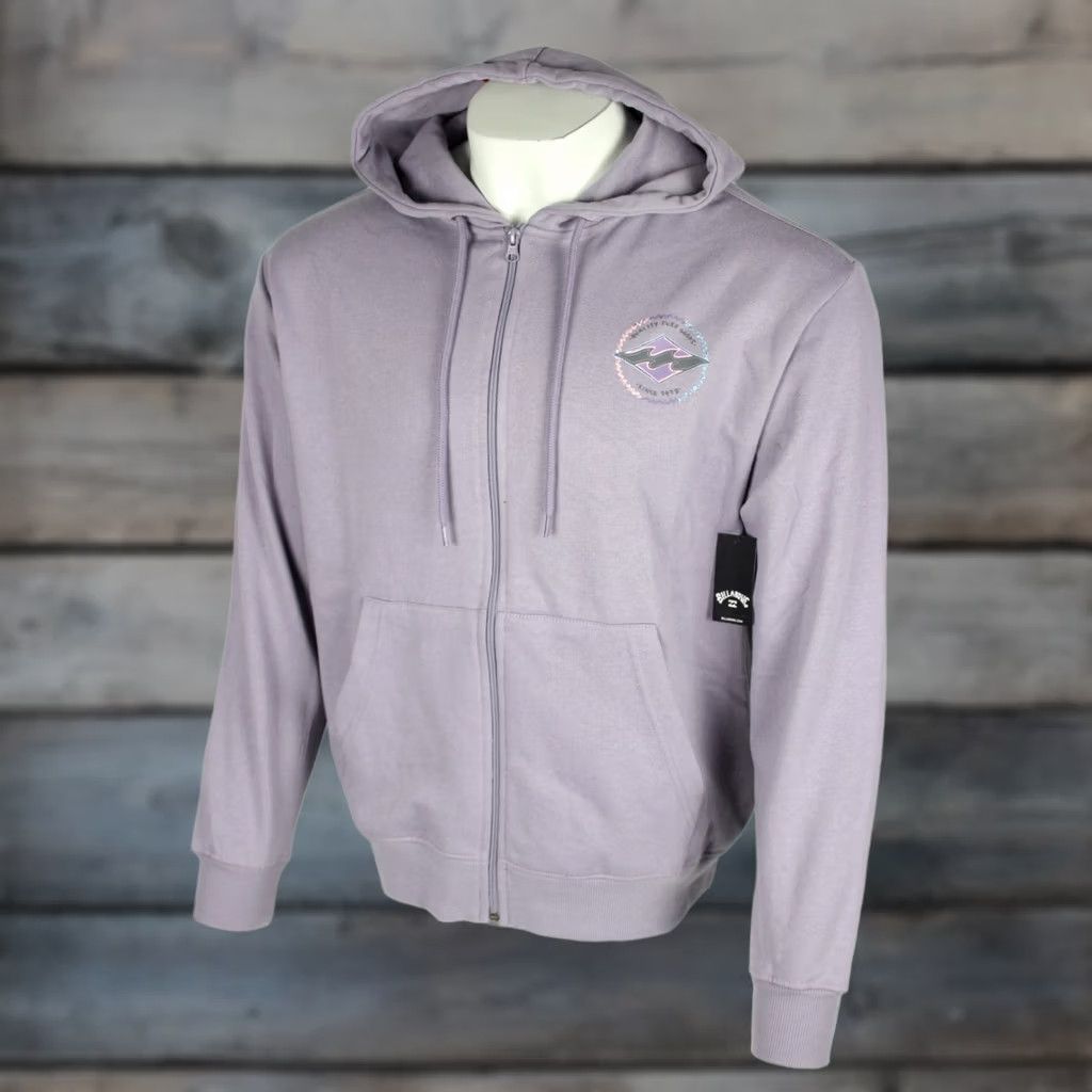 Billabong Billabong Men's Range Full Zip Hoodie Fleece Sweatshirt M Medium Purple Haze Size US M / EU 48-50 / 2 - 1 Thumbnail