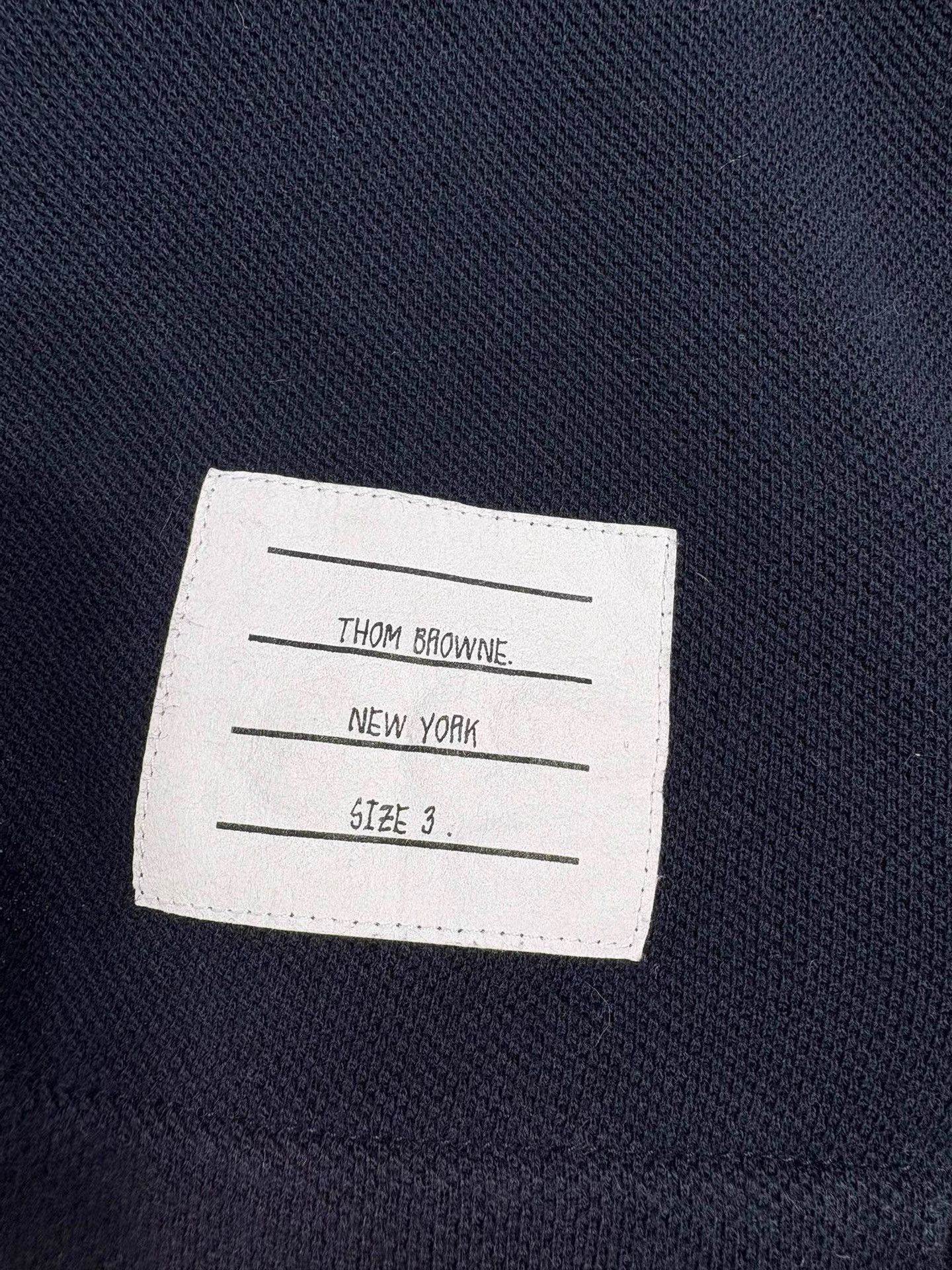 Thom Browne Thom Browne Men's Short Sleeve Top K29 Size US L / EU 52-54 / 3 - 3 Thumbnail