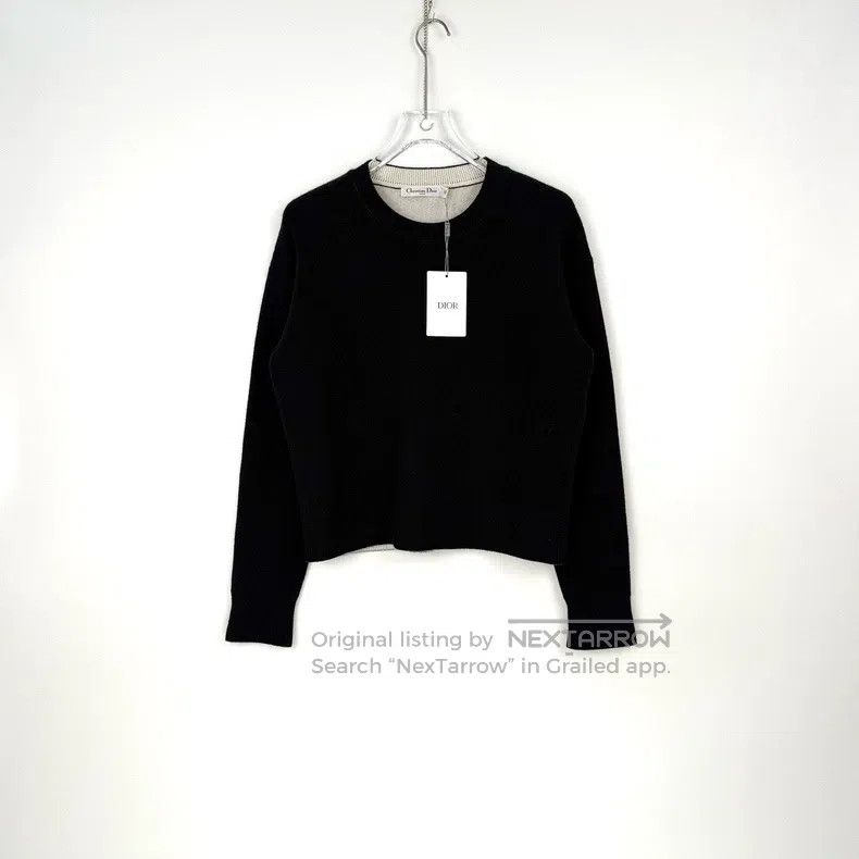 Dior Dior Black number 8 cashmere sweater Size XS / US 0-2 / IT 36-38 - 3 Thumbnail