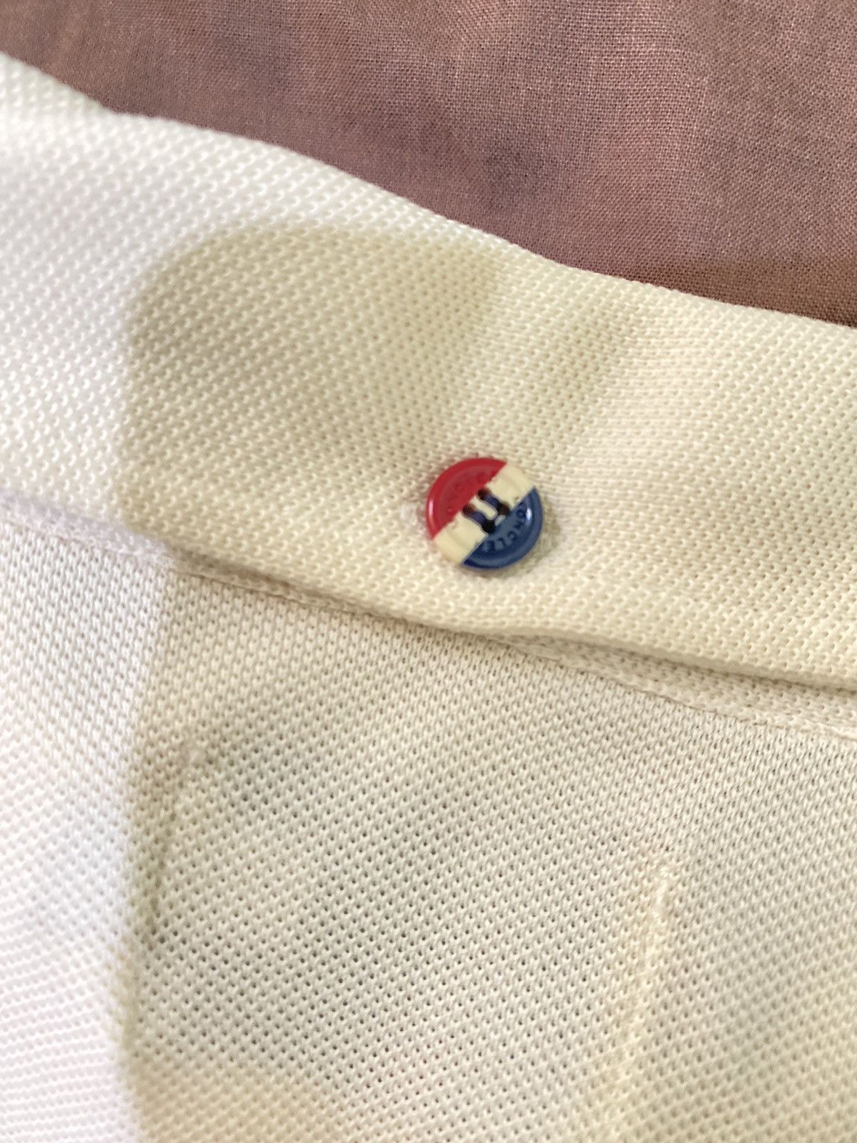 Moncler Grenoble Moncler grenoble off white polo Size US L / EU 52-54 / 3 - 9 Thumbnail