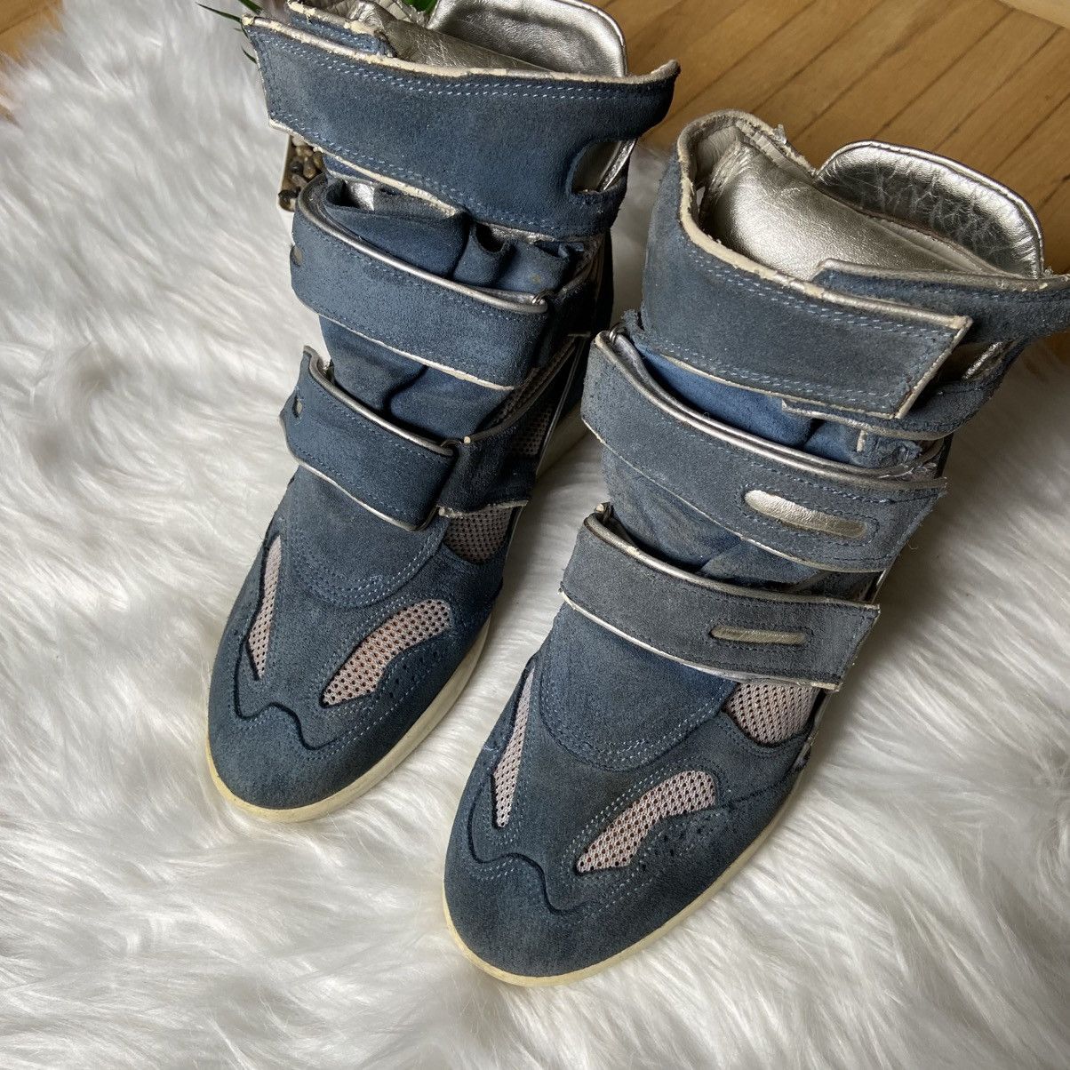 Other 📌Crazy Monica Corte like Isabel Marant Style Bekett Sneakers Size US 8.5 / IT 38.5 - 3 Thumbnail