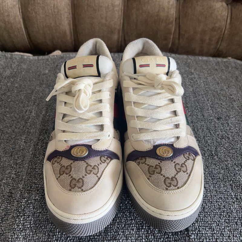 Gucci Gucci Screener Low-Top Sneakers for Men - Size US 8.5 / EU 41-42 - 2 Thumbnail