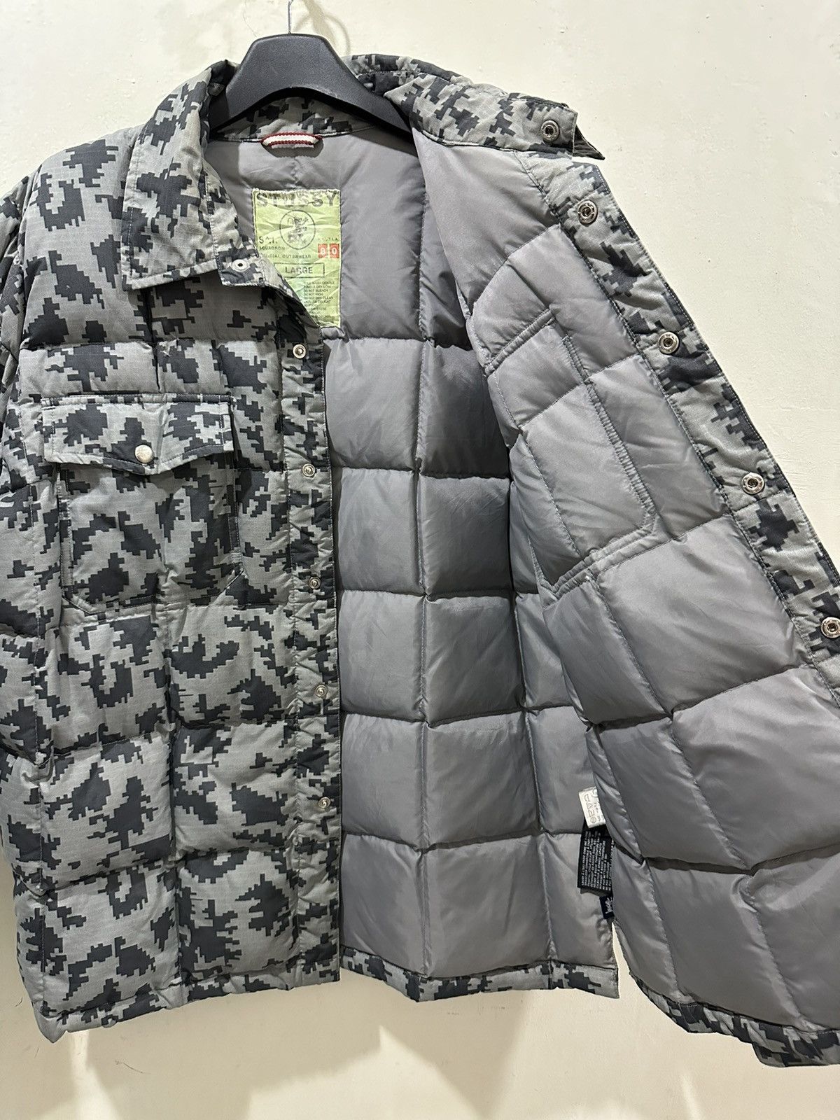 Stussy VTG Stussy Puffer Down Jacket Size US L / EU 52-54 / 3 - 10 Thumbnail