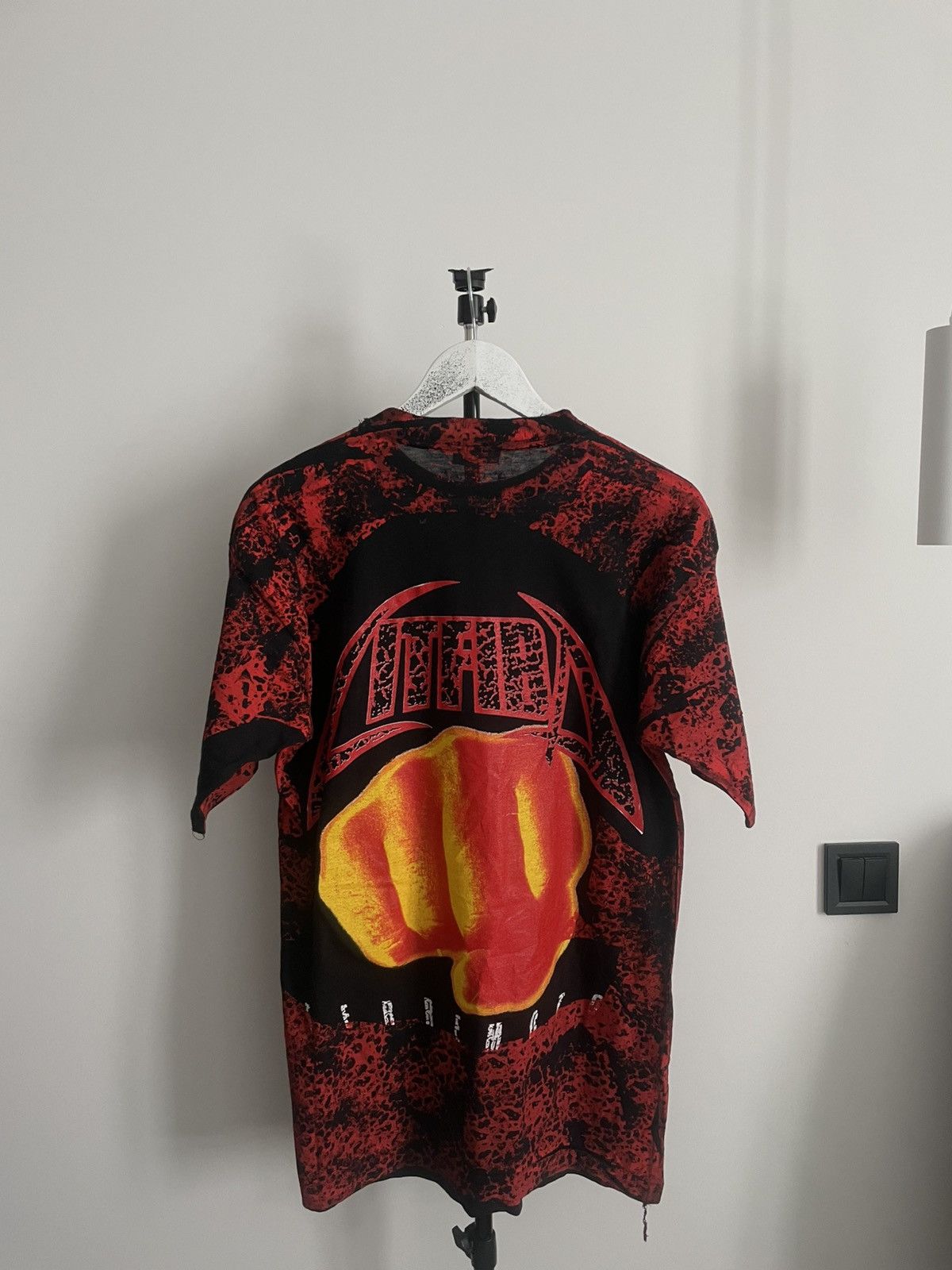Band Tees 💥RARE💥 1993 Litfiba Terremoto Band Tees Full Printed T-Shirt Size US L / EU 52-54 / 3 - 2 Thumbnail