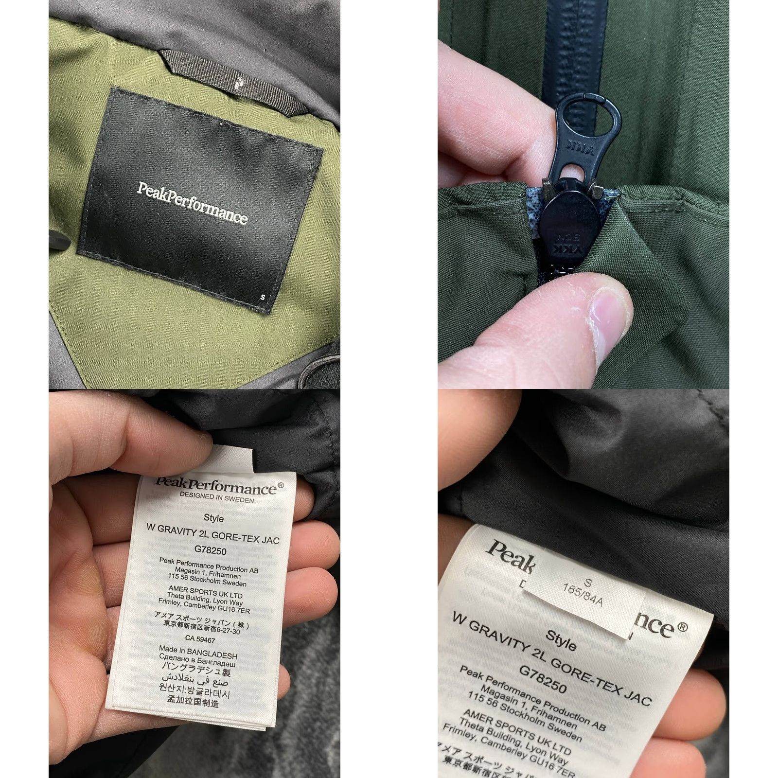 Peak Performance Peak Performance Jacket Women Size S Green Gore-Tex Windbreaker Spring Winter Size S / US 4 / IT 40 - 9 Thumbnail
