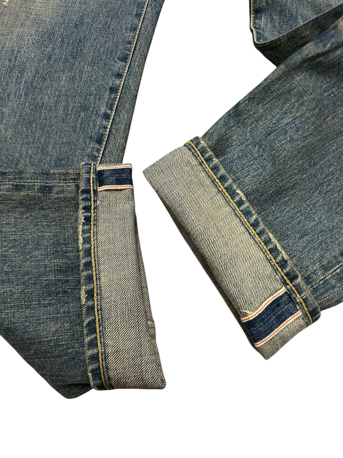 If Six Was Nine × Japanese Brand × Le Grande Bleu (L.G.B.) Vintage FrameWork Japan Selvedge Jeans Size US 28 / EU 44 - 8 Thumbnail
