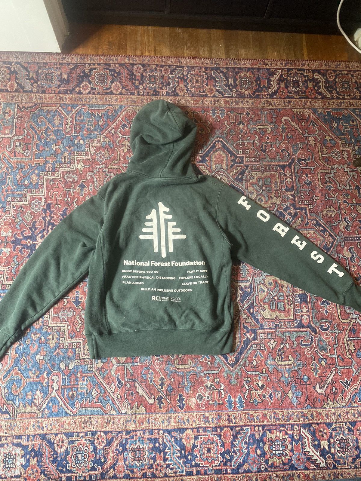 Champion × Reese Cooper Reese Cooper AW21 Show Forest Foundation Champion Hoodie Size US M / EU 48-50 / 2 - 4 Thumbnail
