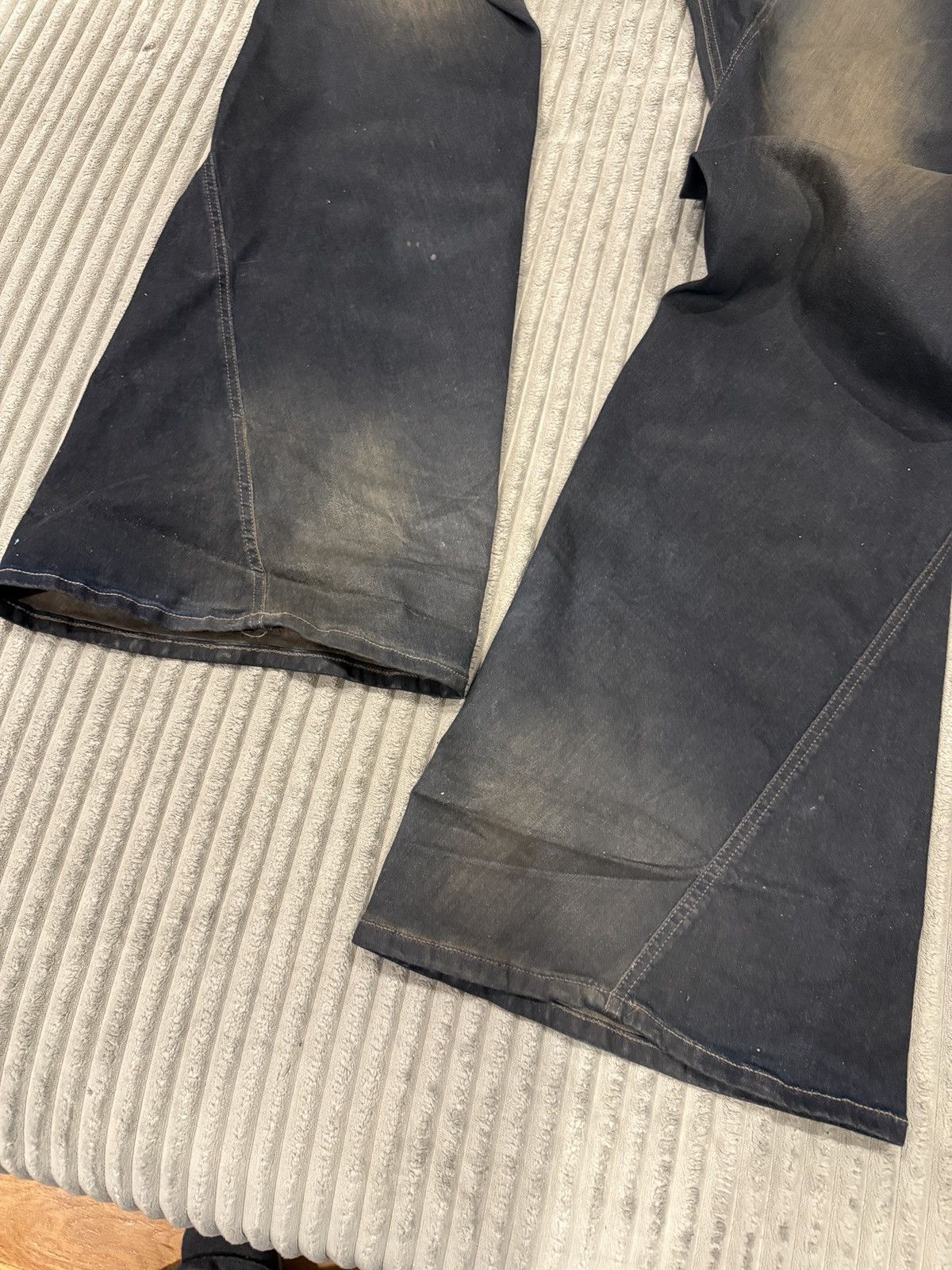 Rick Owens Rick Owens DRKSHDW Luxor Bias Cut Denim Size US 31 - 10 Thumbnail