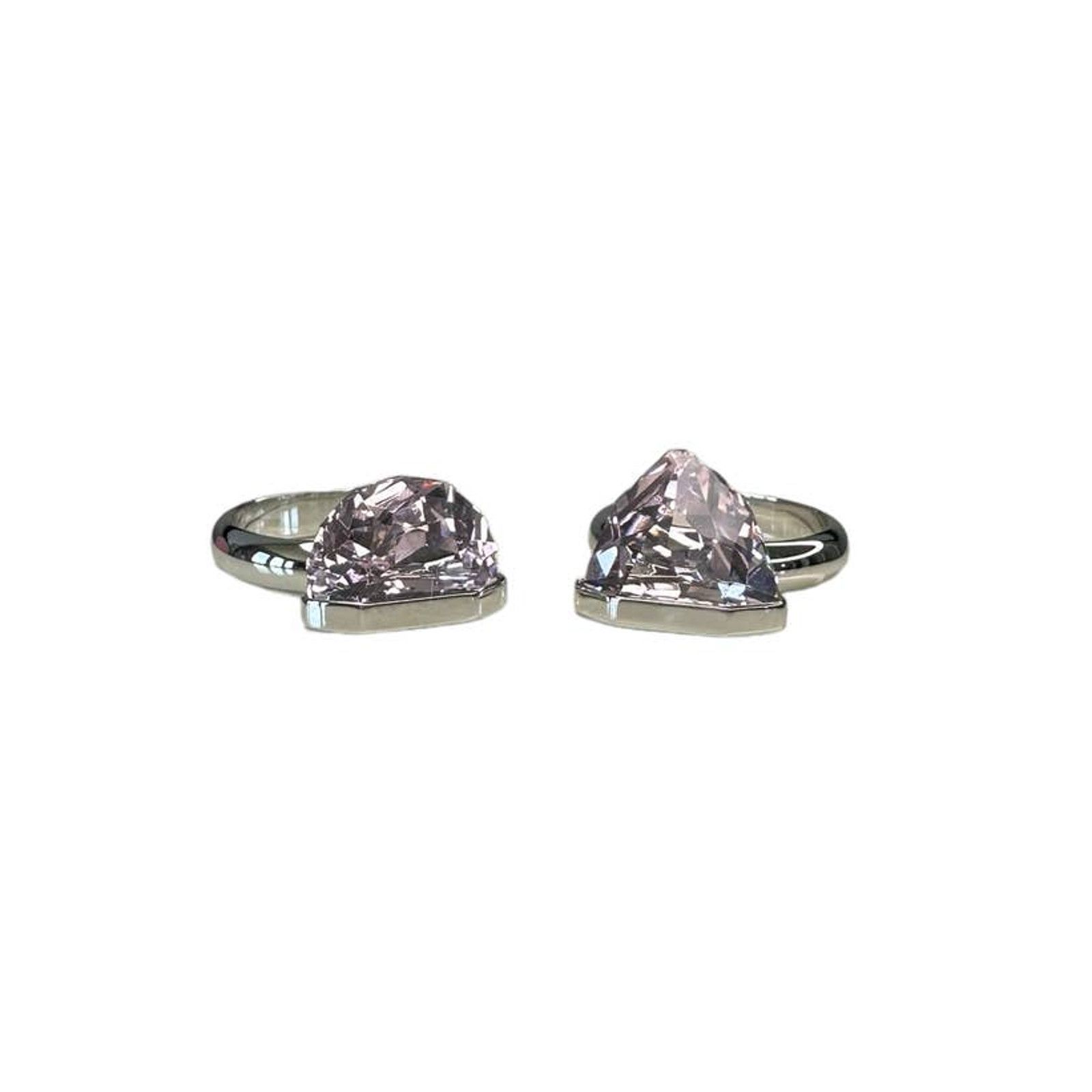 Swarovski Swarovski Lucent ring Magnetic, Pink 4 3/4 USA Size ONE SIZE - 4 Thumbnail