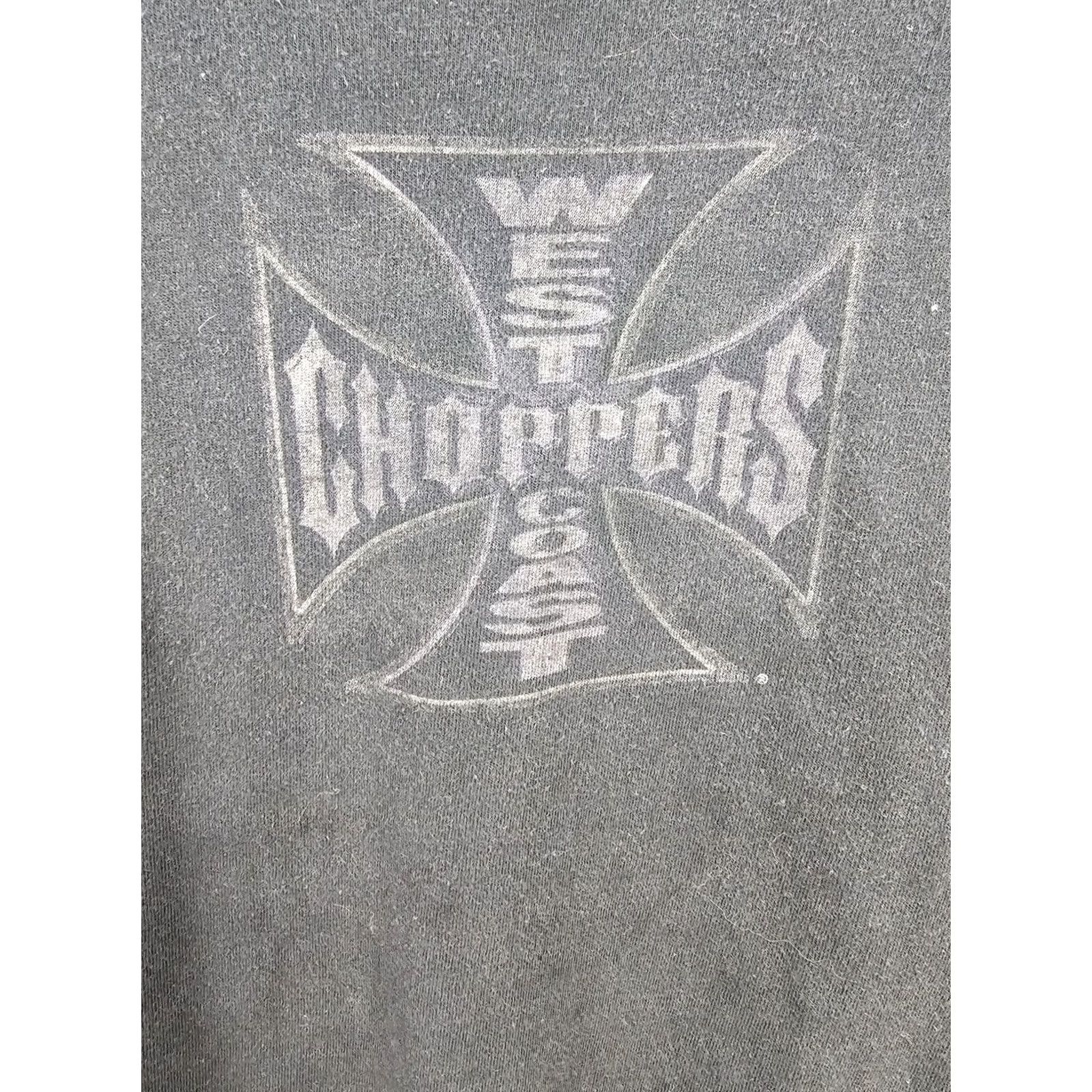 Vintage VINTAGE WEST COAST CHOPPERS BIKE MOTORCYCLE T-SHIRT BLACK SZ XXL Size US XXL / EU 58 / 5 - 3 Thumbnail