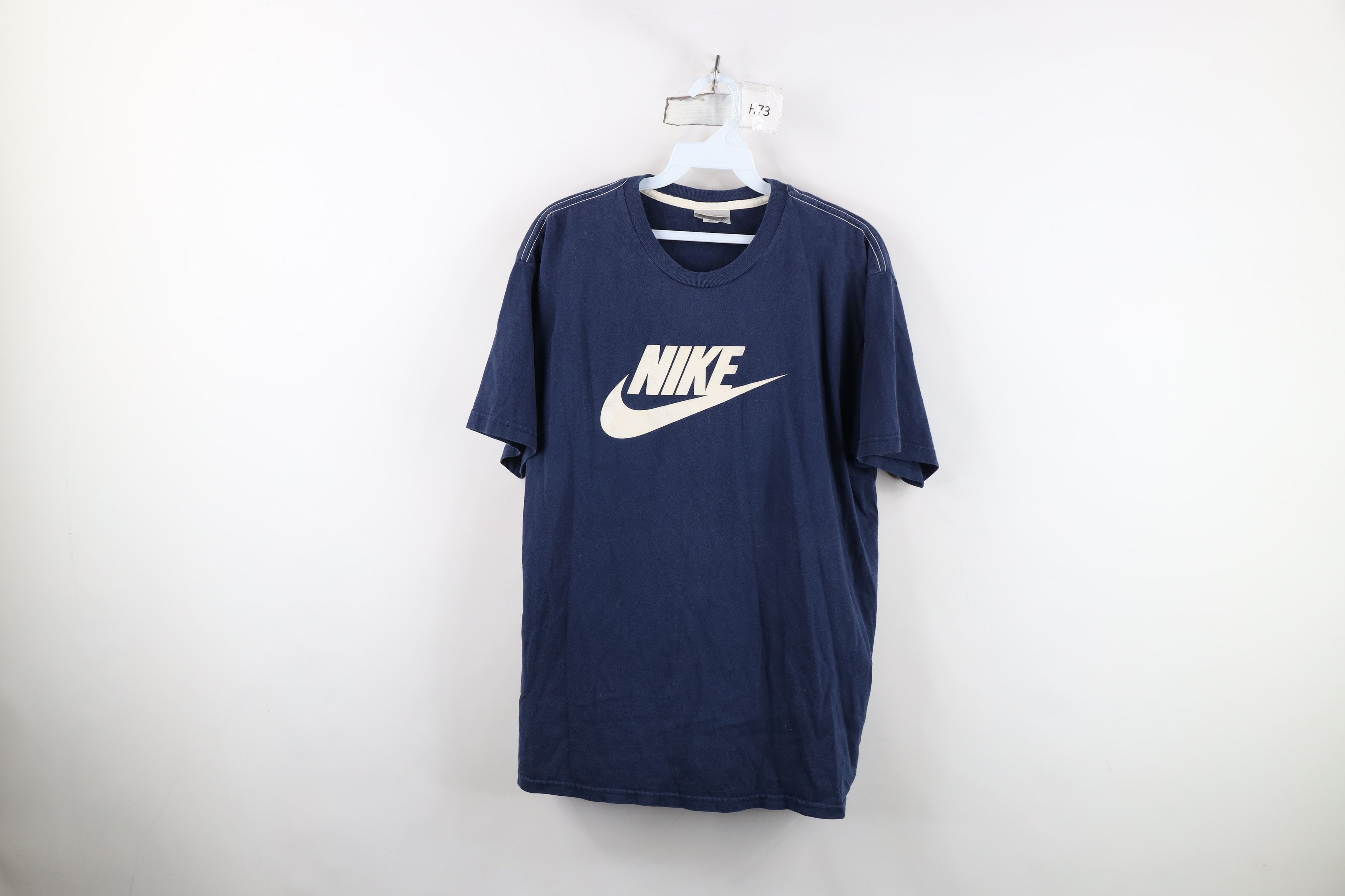 Nike Vintage Y2K Nike Travis Scott Big Center Swoosh T-Shirt Size US L / EU 52-54 / 3 - 1 Thumbnail