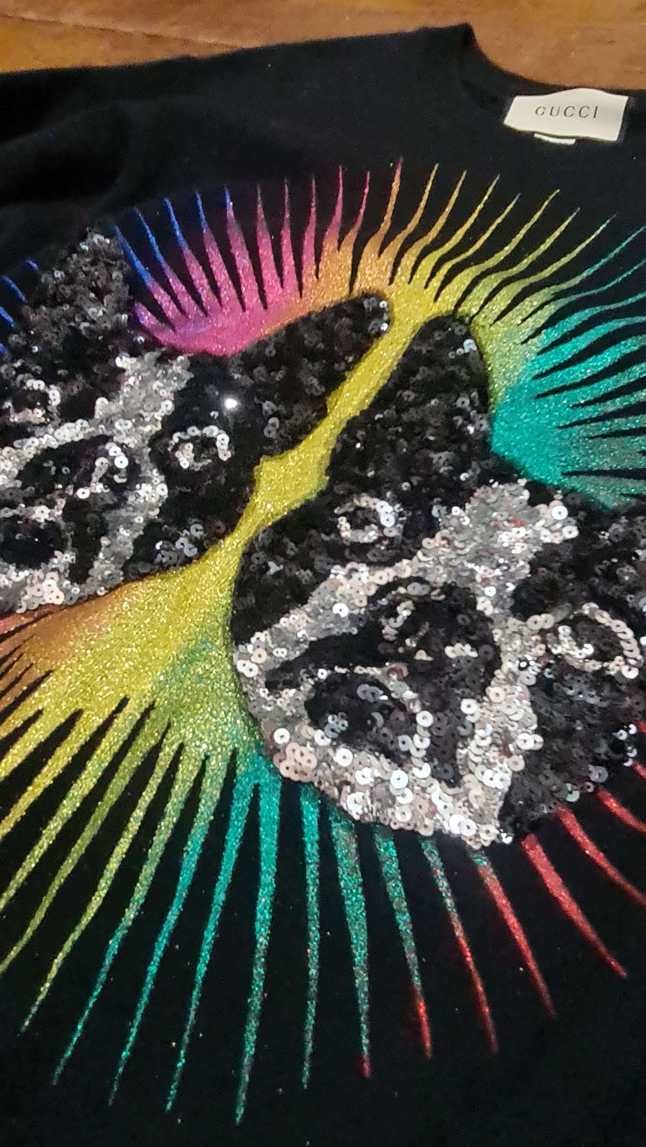 Gucci GUCCI Dog Sequin Sweater Size US XS / EU 42 / 0 - 3 Thumbnail