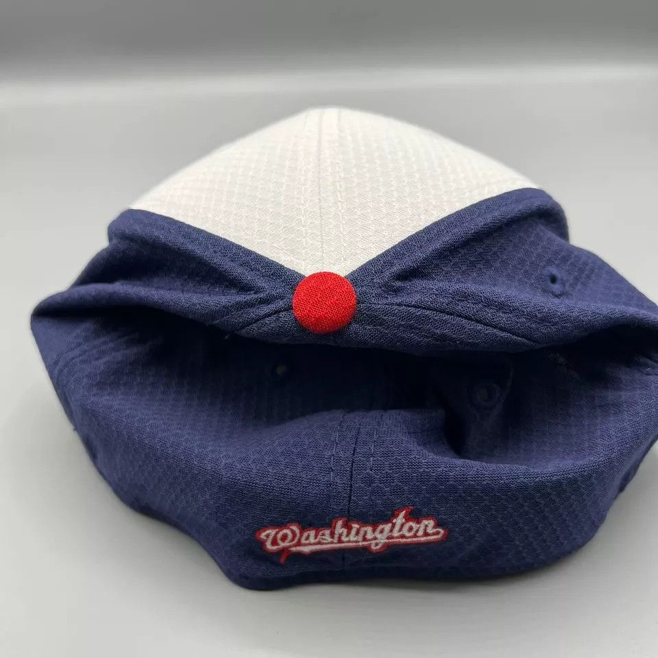 New Era Washington Nationals Hat S-M Spring Training Stretch Fitted Size ONE SIZE - 7 Thumbnail