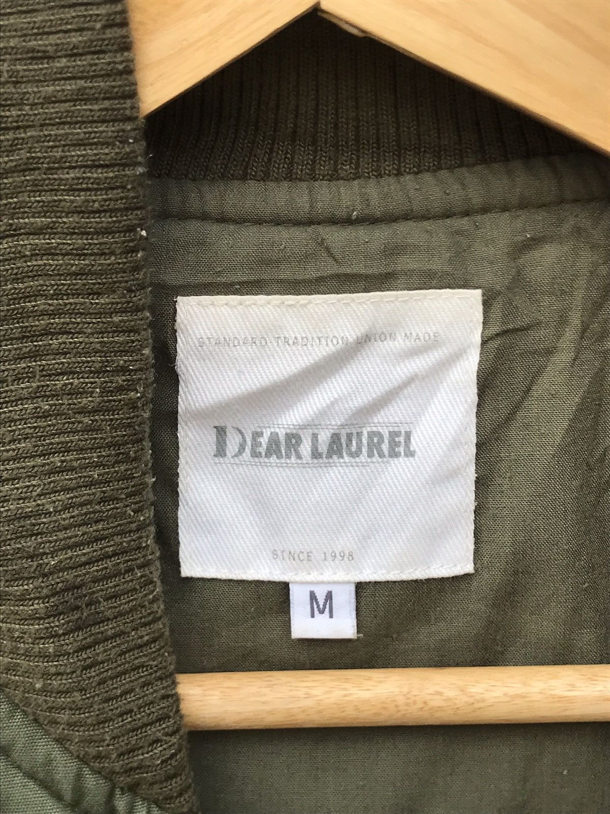 Japanese Brand 🌟Dear Laurel Military Style Quilted Bomber Jacket Size US M / EU 48-50 / 2 - 7 Thumbnail