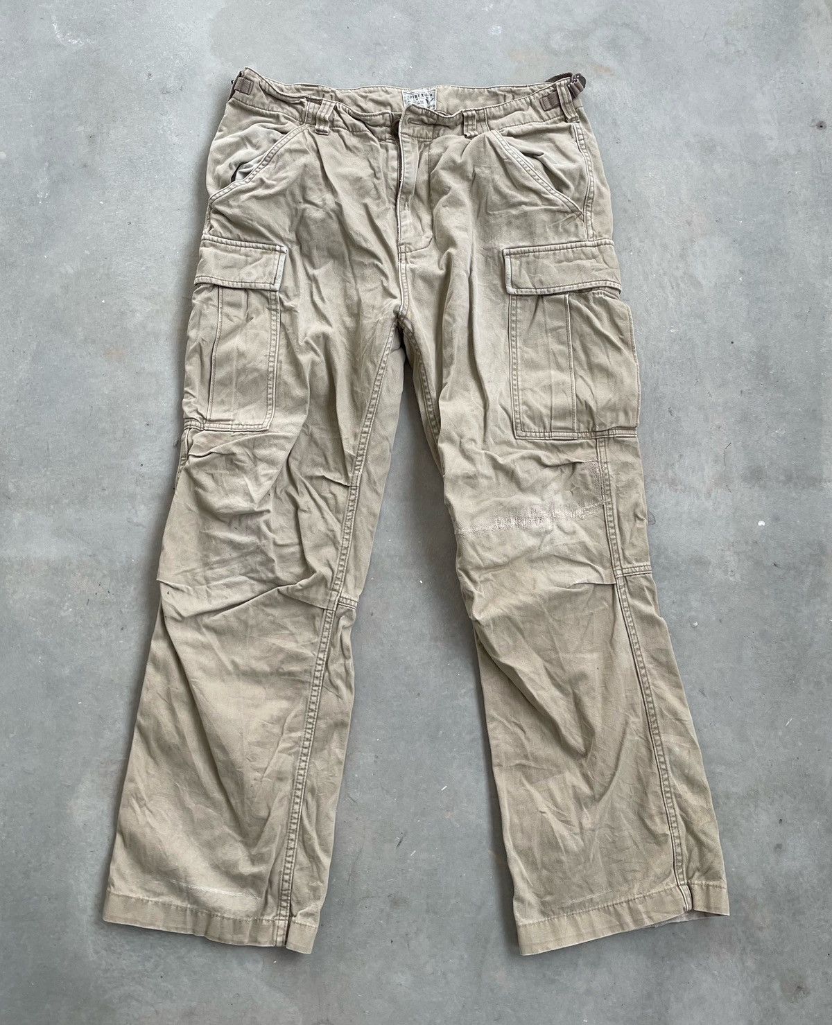 Avirex × Vintage AVIREX DISTRESSED CARGO PANT Size US 36 / EU 52 - 1 Thumbnail