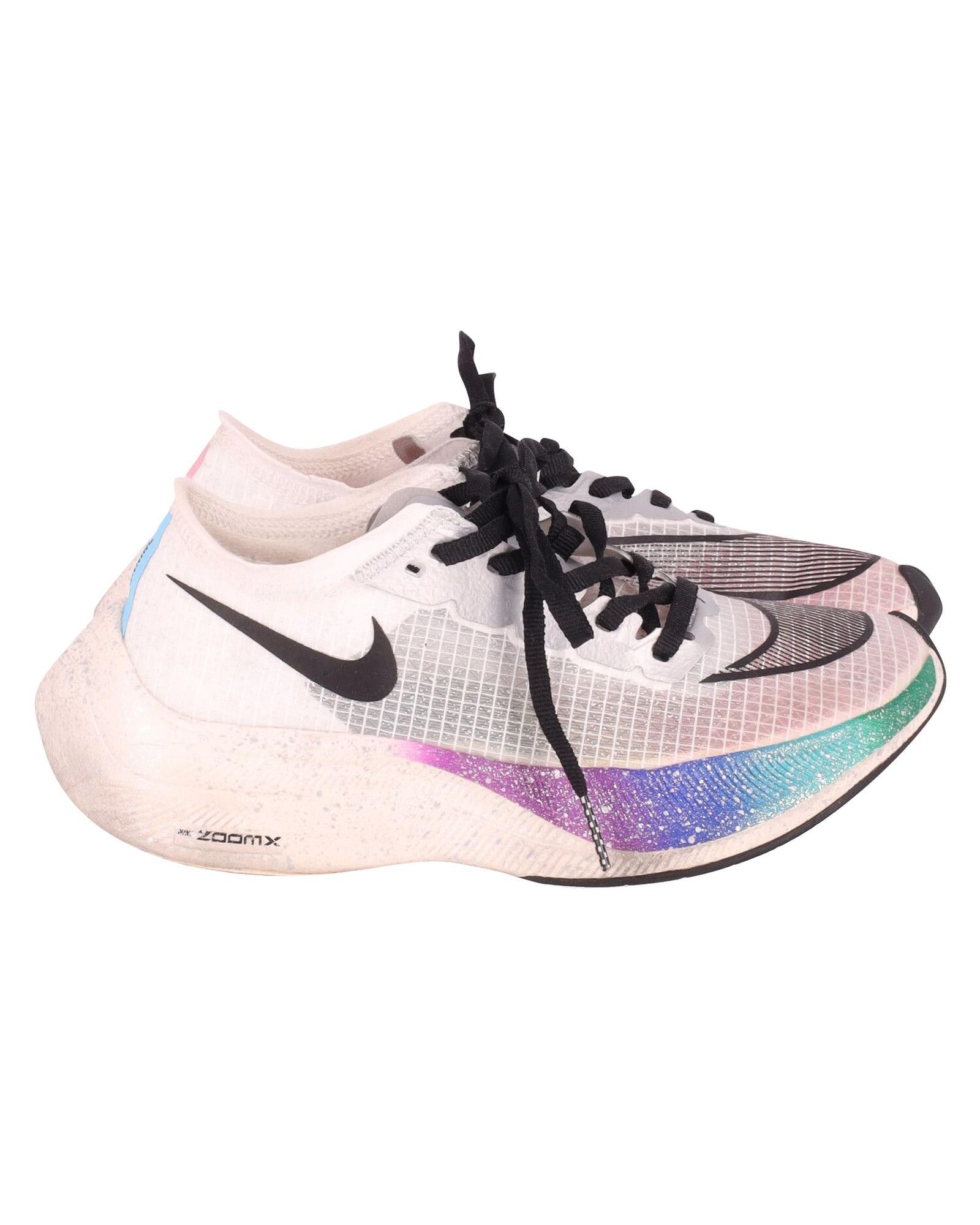 image of Nike Performance Running Shoes With Patented Tech And Lightweight Uppers in White, Women's (Size 4)