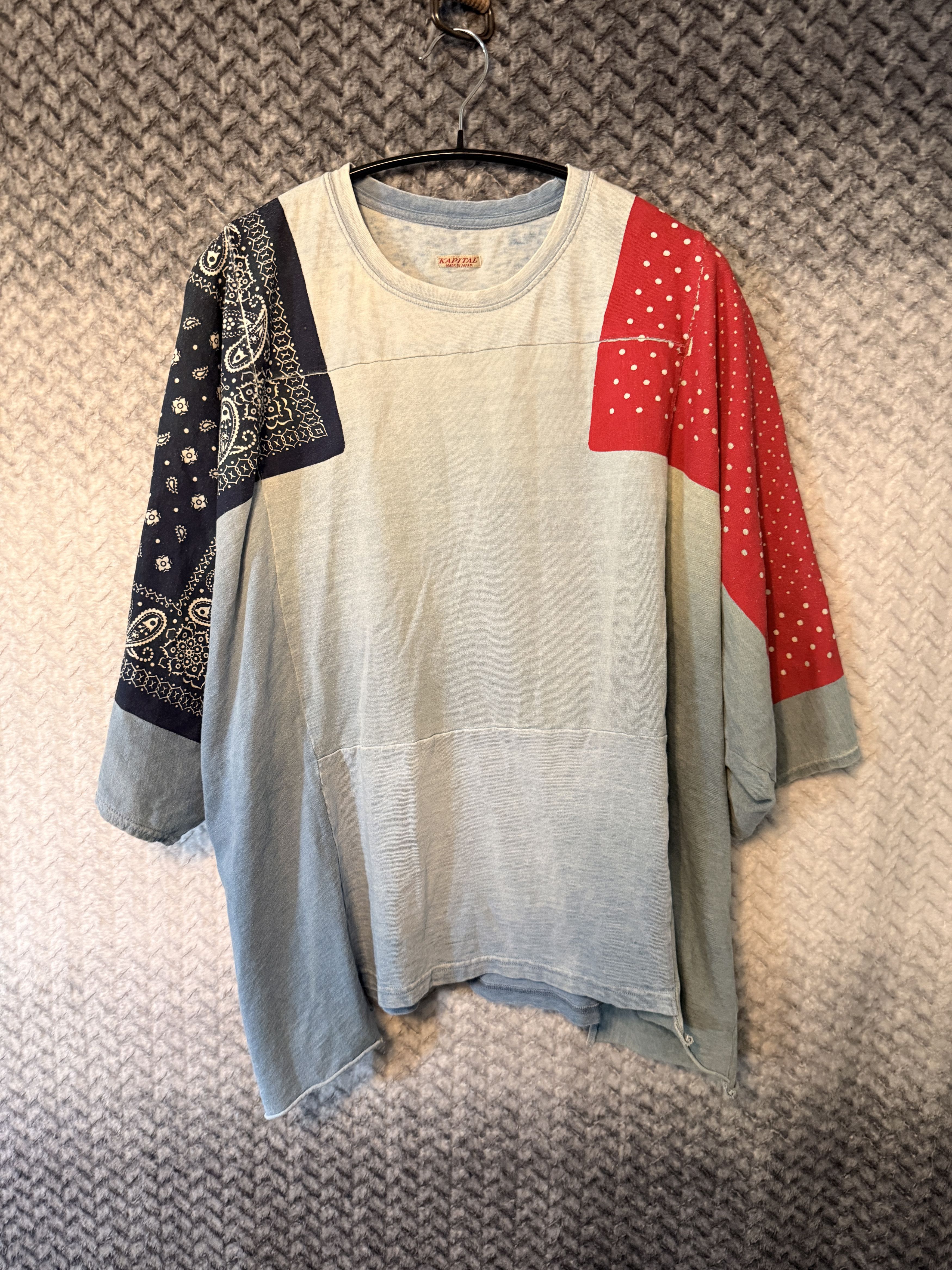 Kapital Bandana Patchwork Oversized Shirt Size US L / EU 52-54 / 3 - 1 Thumbnail