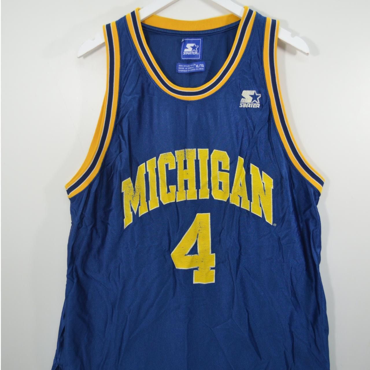 Starter Chris Webber Number 4 Jersey Size US XL / EU 56 / 4 - 1 Thumbnail