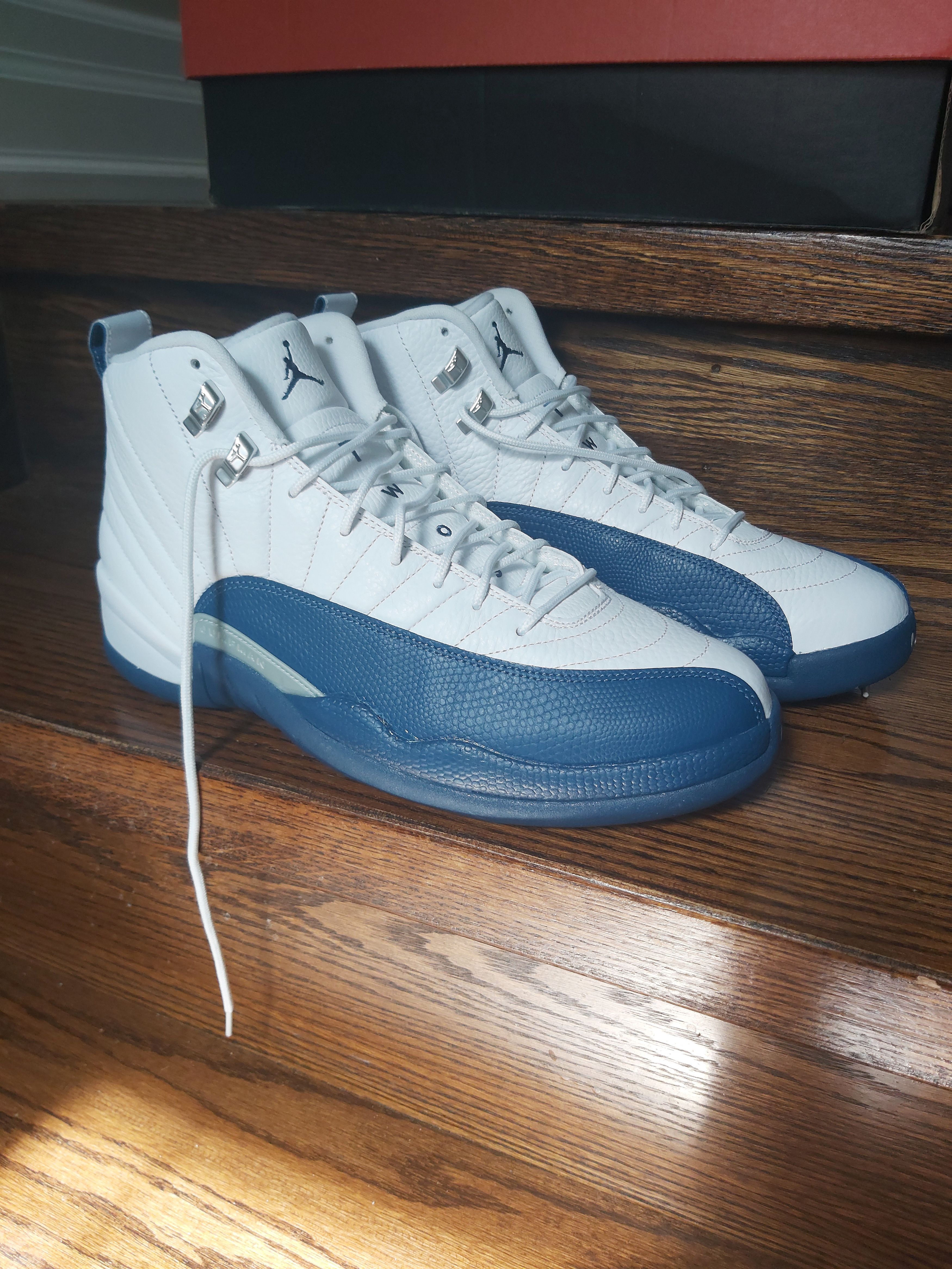 Jordan Brand Retro Air Jordan 12's - "French Blue" Size US 12 / EU 45 - 10 Thumbnail