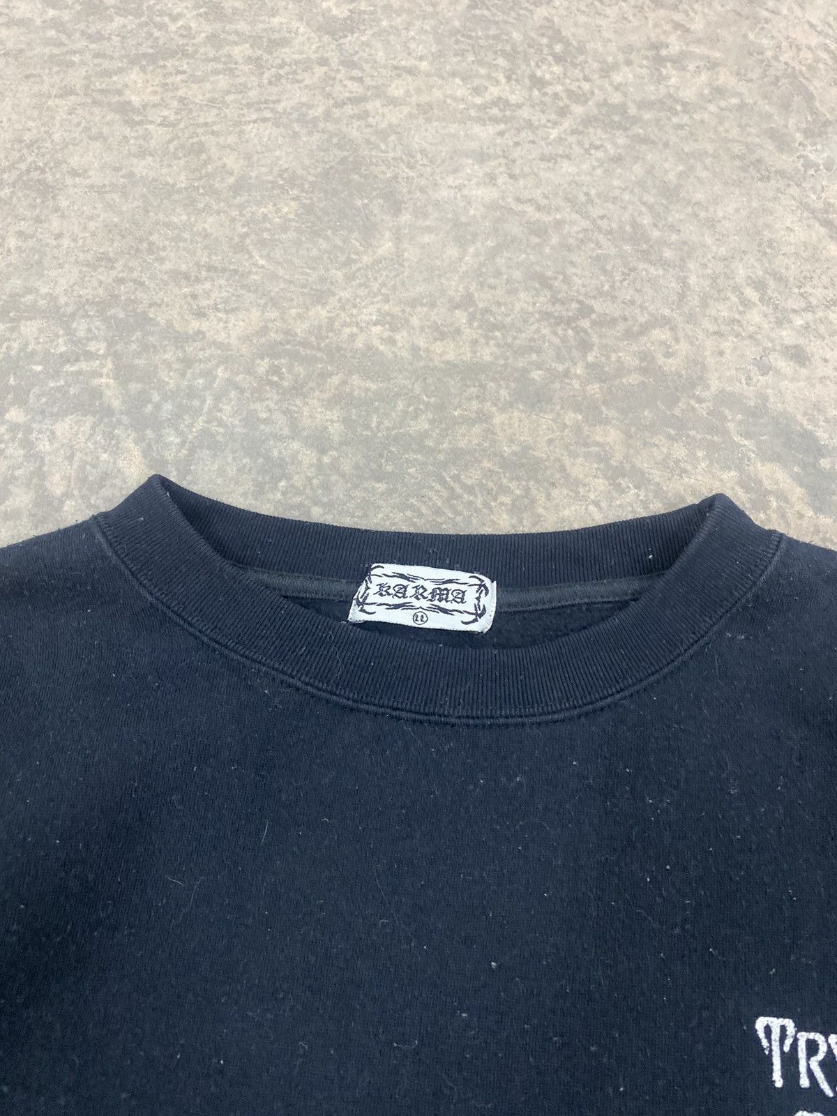Vintage KARMA JAPAN PUNK LGB SWEATSHIRT Y2K Size US L / EU 52-54 / 3 - 9 Thumbnail