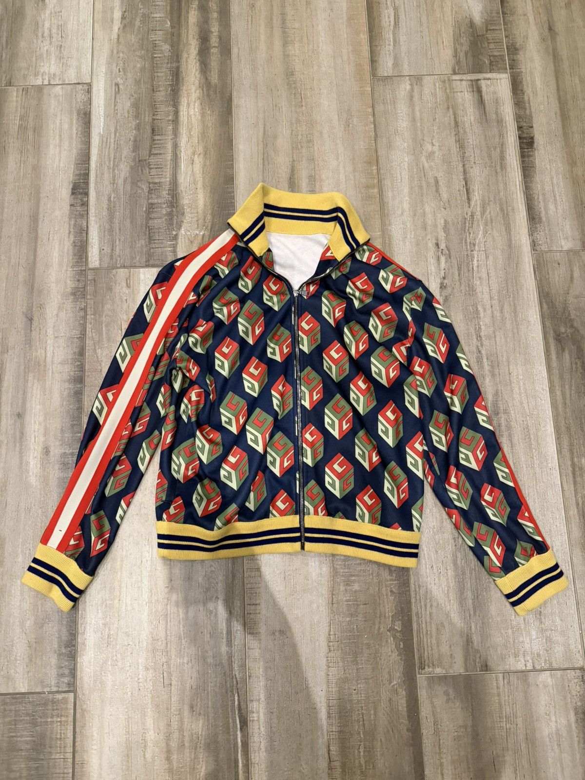 Gucci Gucci Block Track Jacket Size US XL / EU 56 / 4 - 1 Thumbnail