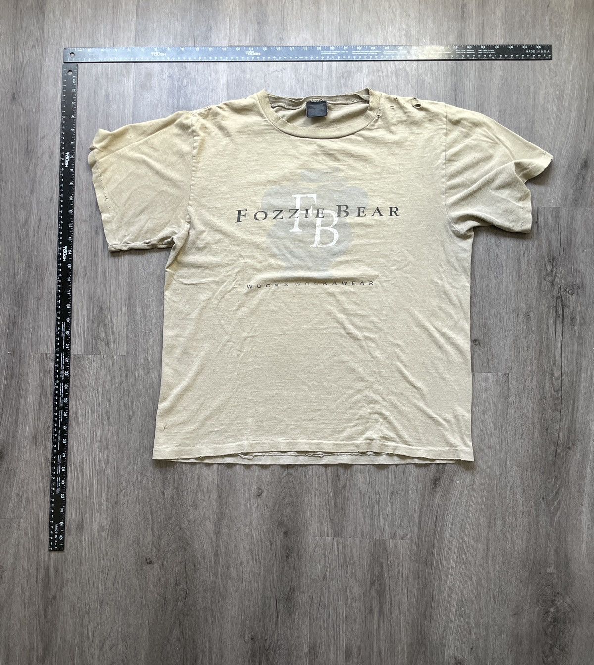 Vintage VTG Changes “Fozzie Bear” Muppets Graphic T-Shirt (Sz. L) Size US L / EU 52-54 / 3 - 6 Thumbnail