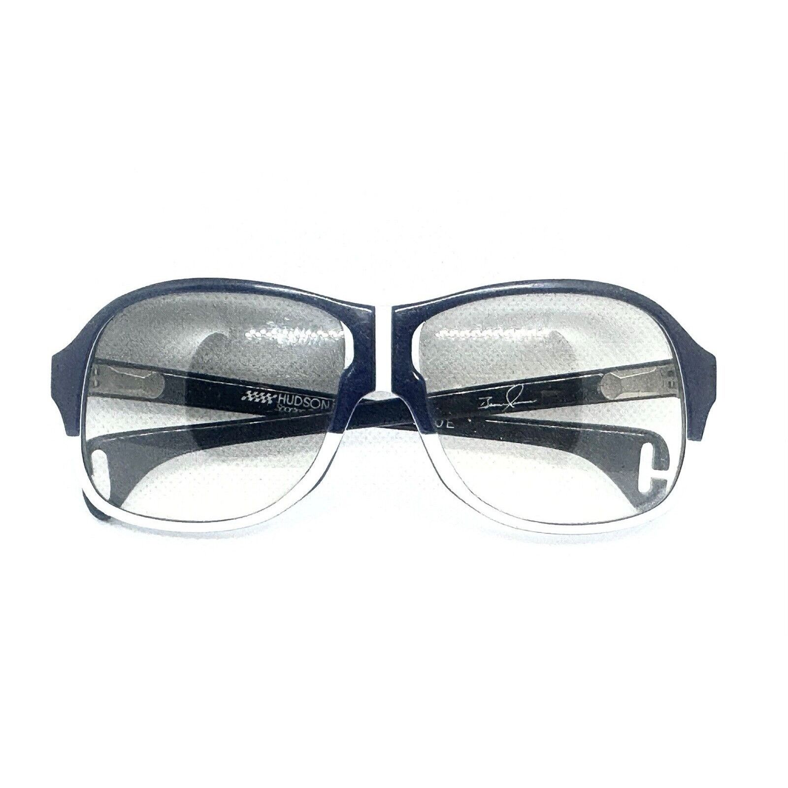 Other VINTAGE 1970 HUDSON OPTICS BJ-3 BLUE WHITE MOD AVIATOR RARE! Size ONE SIZE - 3 Thumbnail