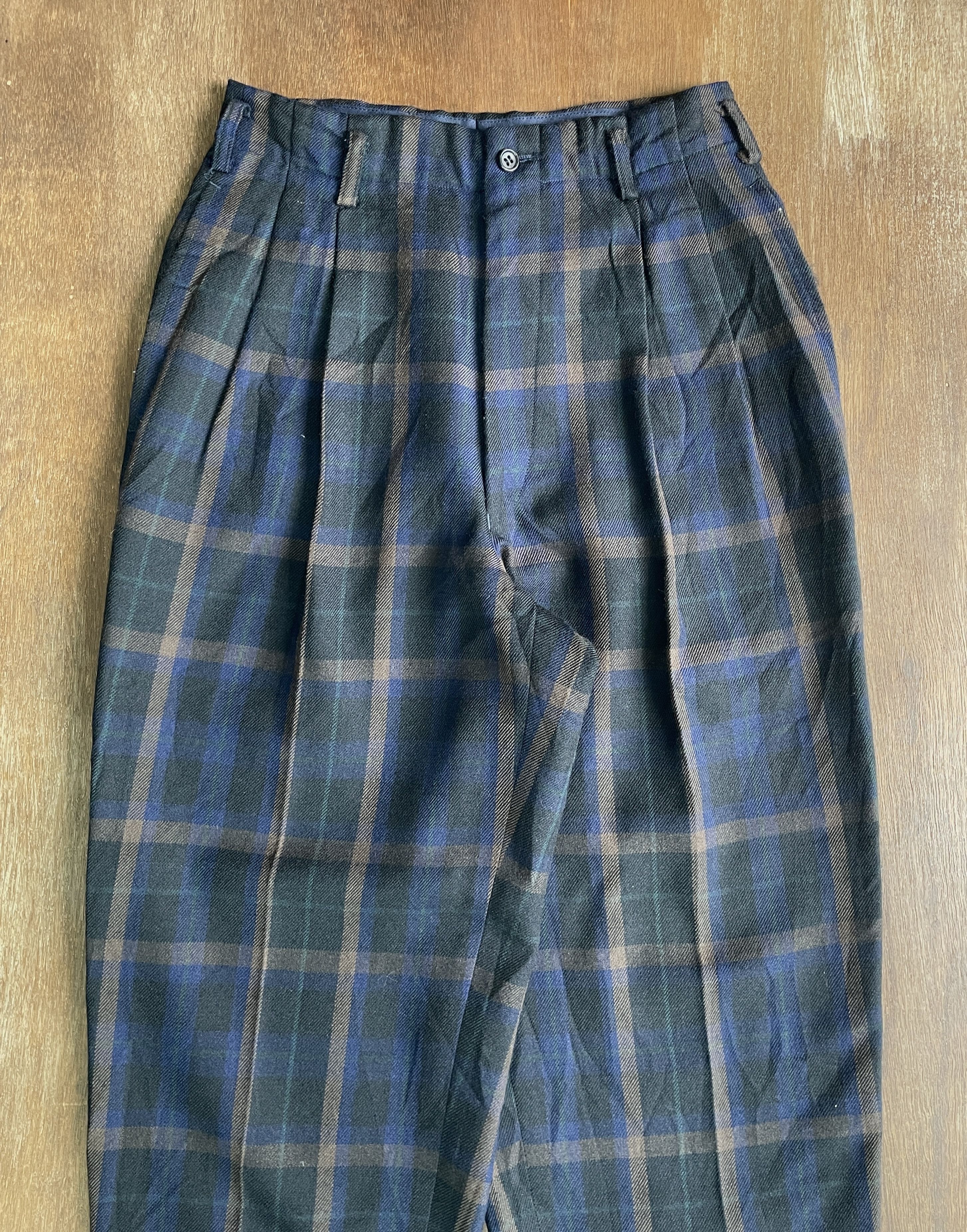 CDGH1990 Tartan Balloon Pants