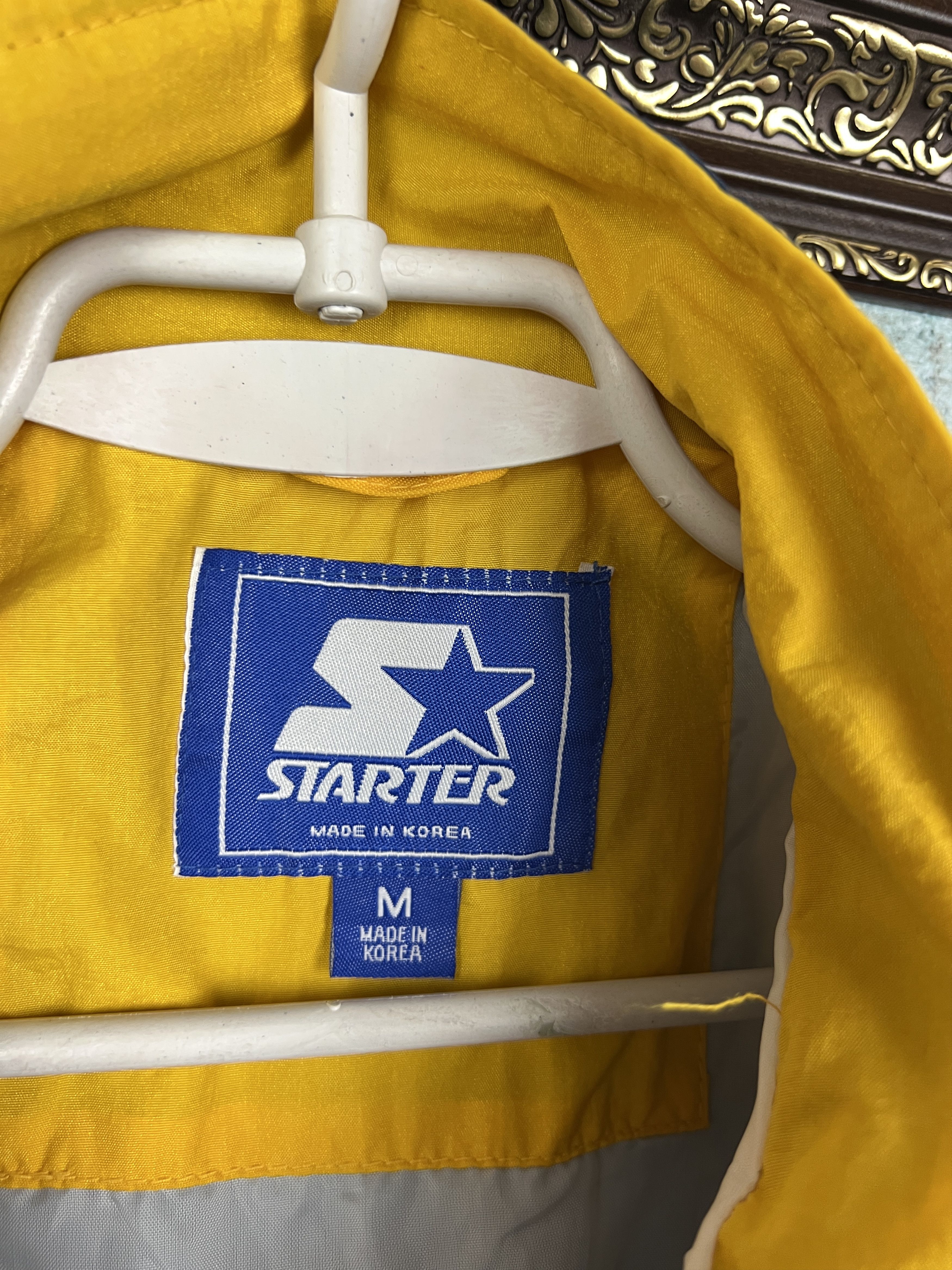 Starter Vintage Michigan Wolverines Jacket Track Top Windbreaker Size US M / EU 48-50 / 2 - 9 Thumbnail