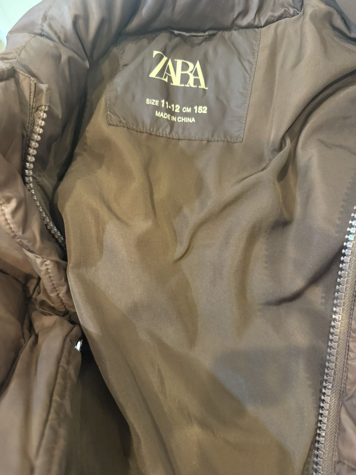 Zara Zara brown puffer Size XS / US 0-2 / IT 36-38 - 3 Thumbnail