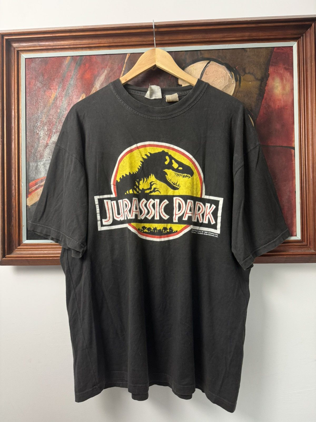 VTG 90'S JURASSIC PARK PROMO FILM 1993 TEE SHIRT Size M Single Sticth hotsell Made in US