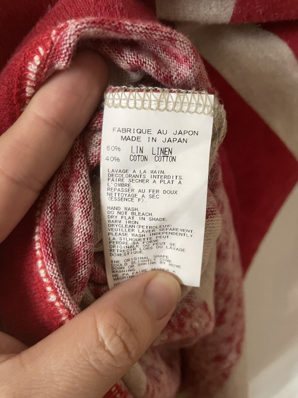 Yohji Yamamoto Linen Longsleeve Size US M / EU 48-50 / 2 - 6 Thumbnail