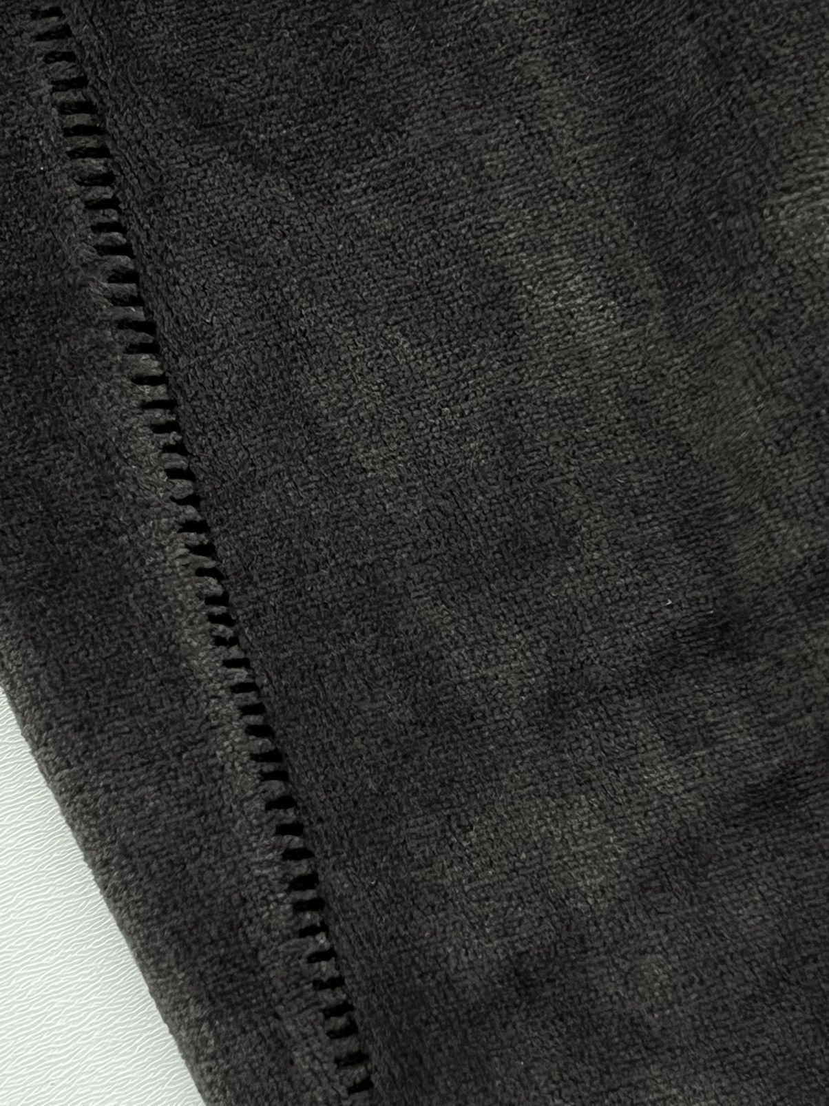 Thom Krom Thom Krom Velvet Drop Crotch Sweatpants in Taupe Size US 31 - 14 Thumbnail