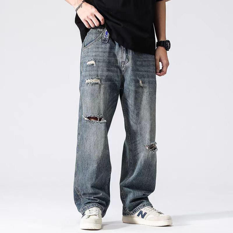 image of High Street Vintage Loose Jeans Blue, Men's (Size 31)