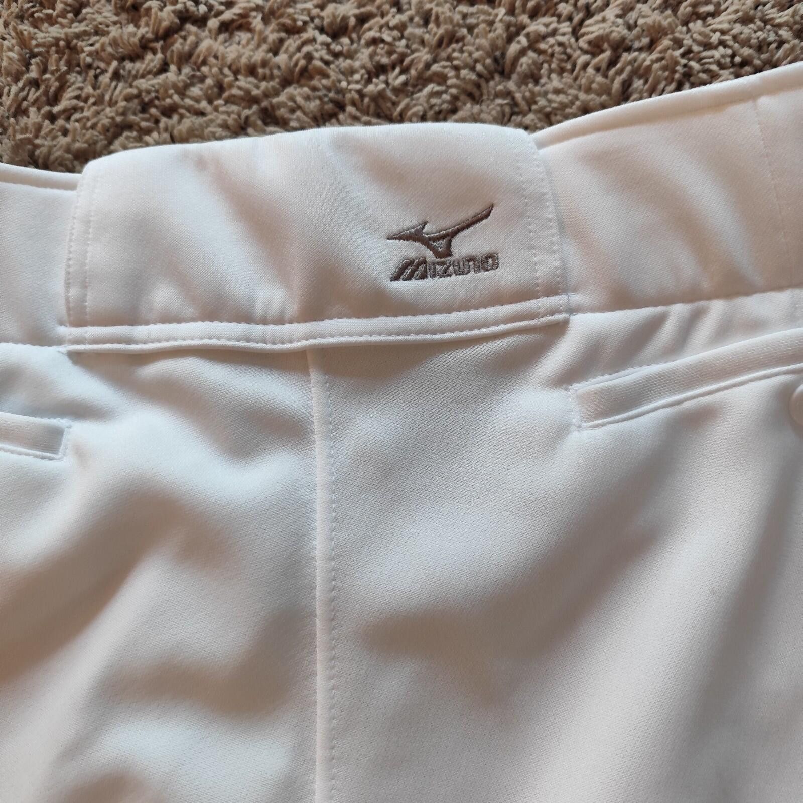 Mizuno Mizuno Baseball Short Pants Adult White Size XXL Size ONE SIZE - 5 Thumbnail