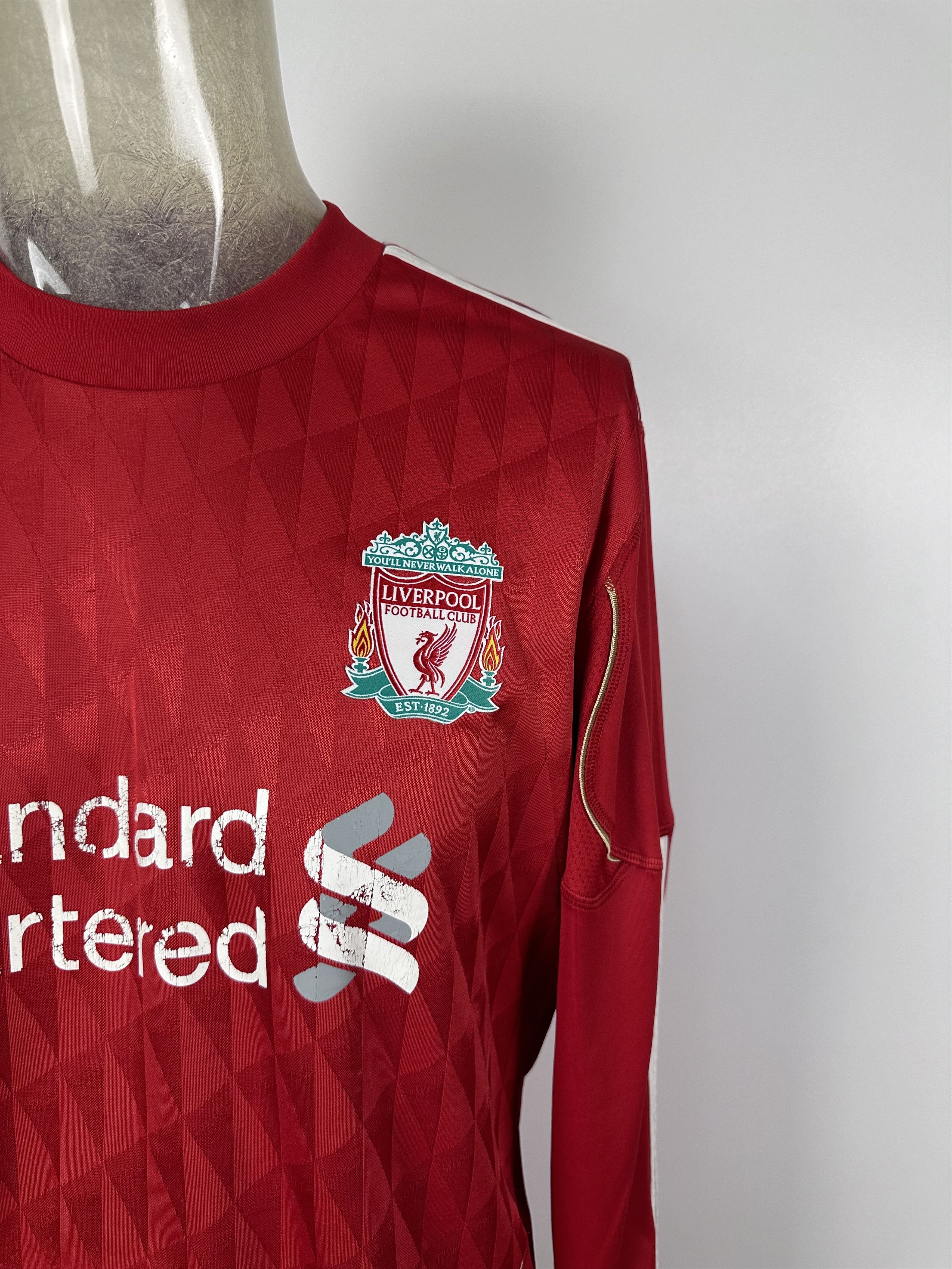 Adidas LIVERPOOL 2010 SHIRT JERSEY LONG SLEEVE ADIDAS #39 BELLAMY Size US L / EU 52-54 / 3 - 5 Thumbnail