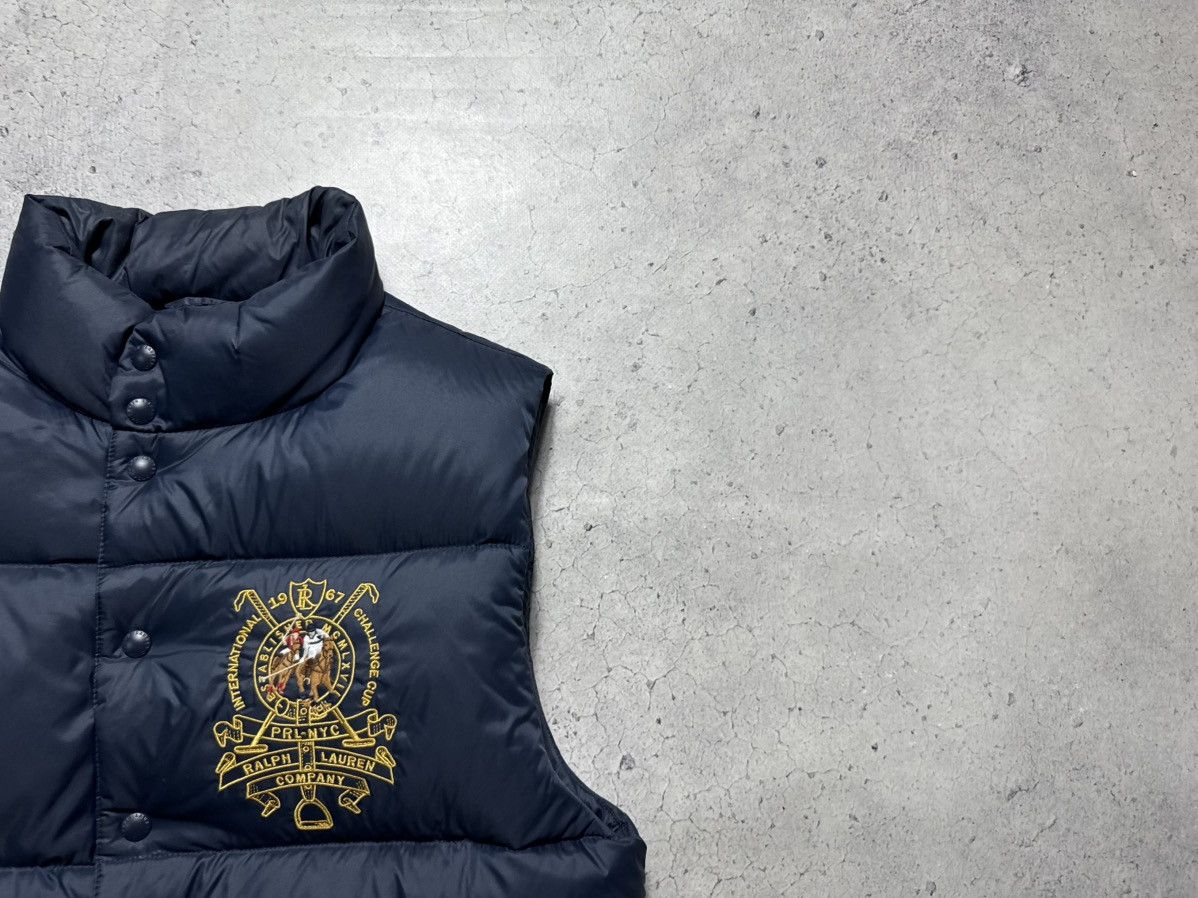 Polo Ralph Lauren Polo Ralph Lauren Big Pony Down Puffer Vest #5 Vintage Size US M / EU 48-50 / 2 - 2 Thumbnail