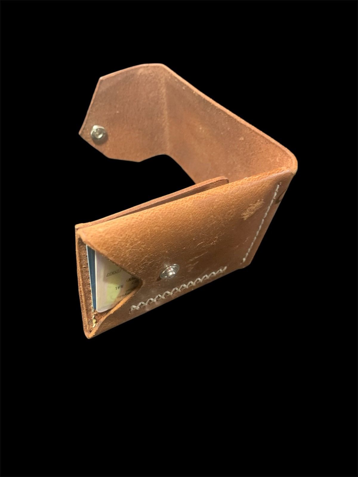 The Unbranded Brand Leather wallet - custom bag Size ONE SIZE - 1 Thumbnail