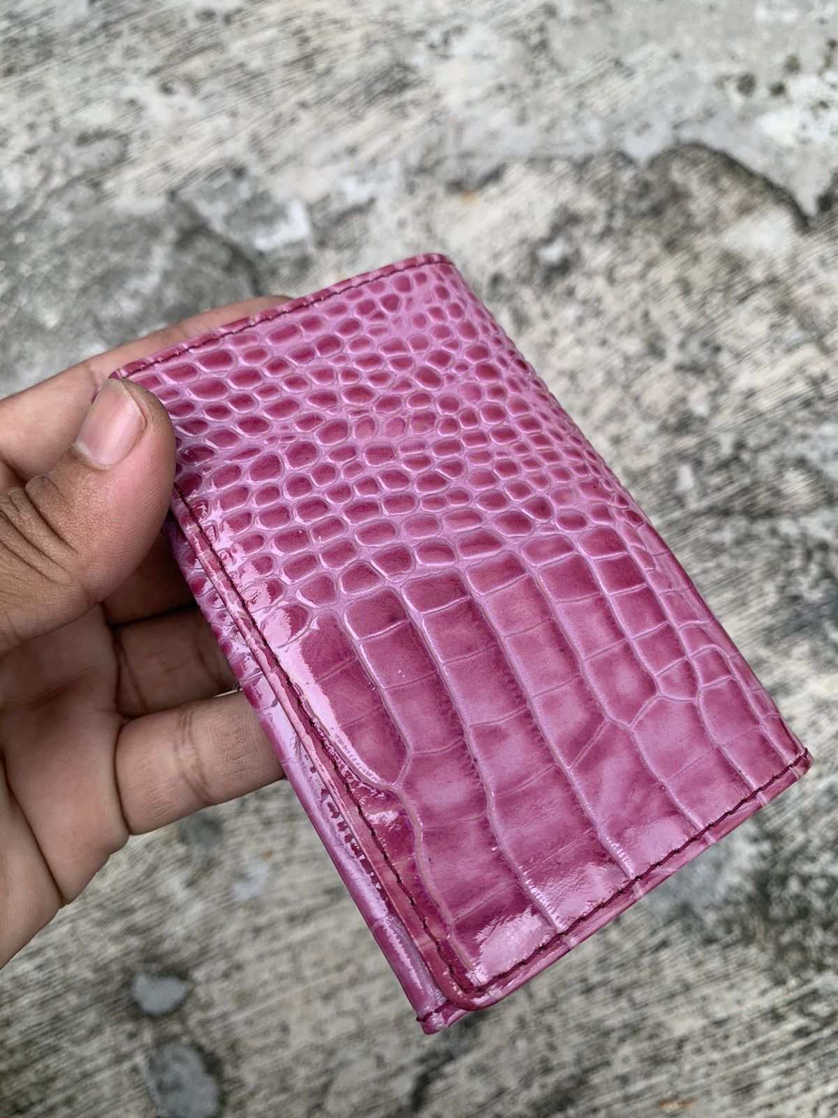 Comme Ca Ism Comme ca du mode small wallet crocodile abstarct Size ONE SIZE - 4 Thumbnail