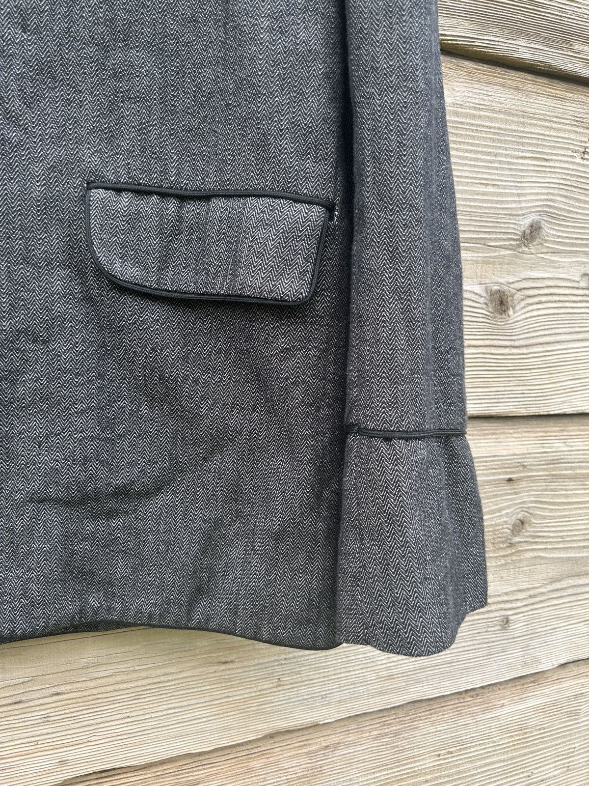 YMC YMC You Must Create Cotton Blazer Jacket In Grey Size US L / EU 52-54 / 3 - 3 Thumbnail