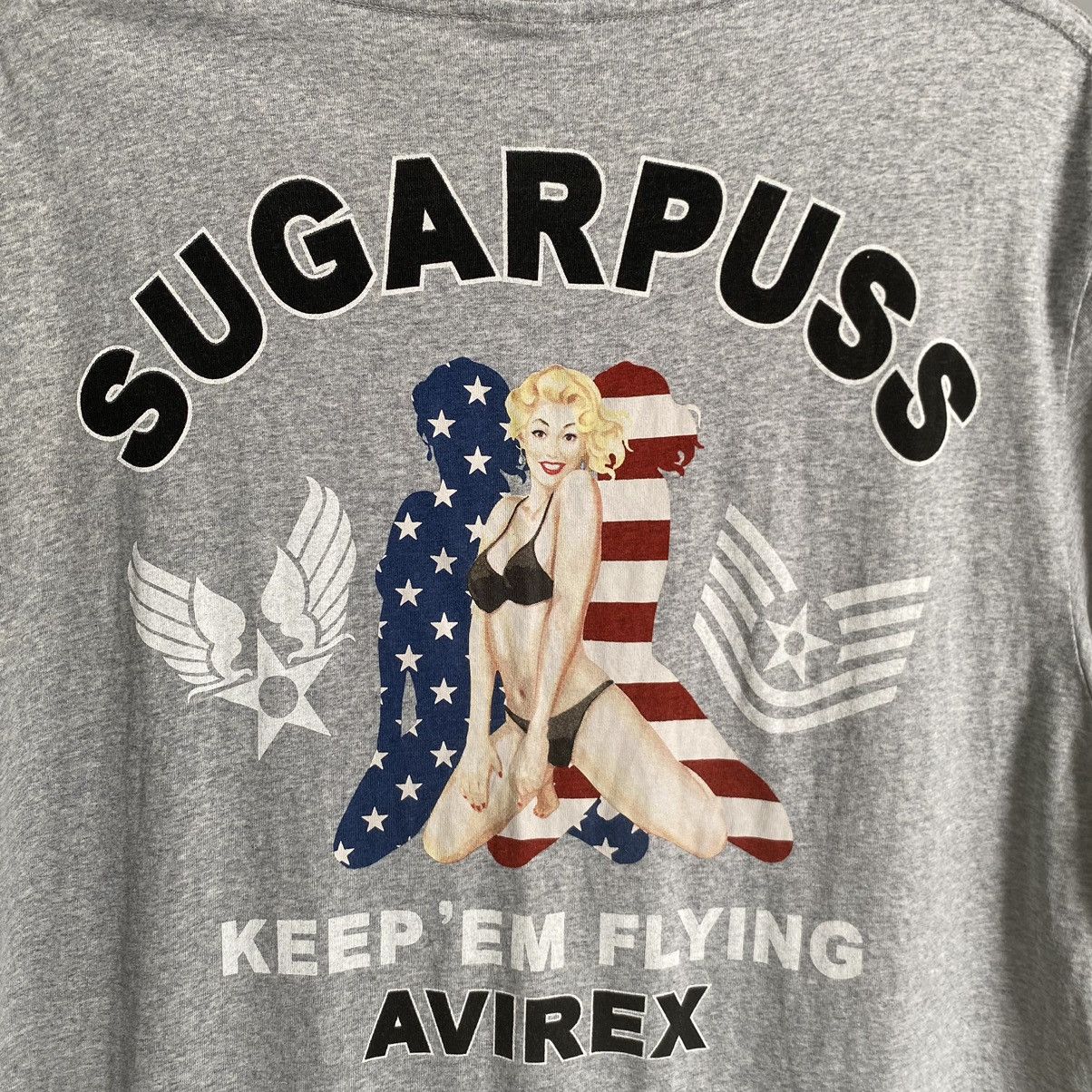 Avirex Vintage Avirex US Air Force ERD PORNSTAR GRUNGE TEE Size US XL / EU 56 / 4 - 3 Thumbnail