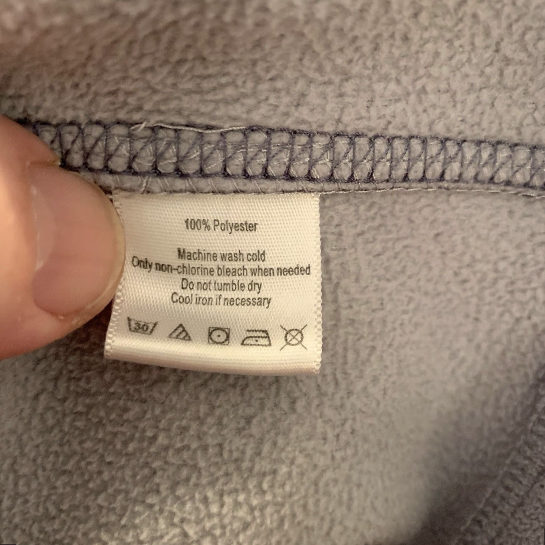 Alo Alo 1/4 Zip Fleece Pullover Mens XXL Gray Dark Elbow Patches Insets Broderick Logo Zipper Mock Neck Long Sleeve Sweatshirt Pullover Size US XXL / EU 58 / 5 - 4 Thumbnail