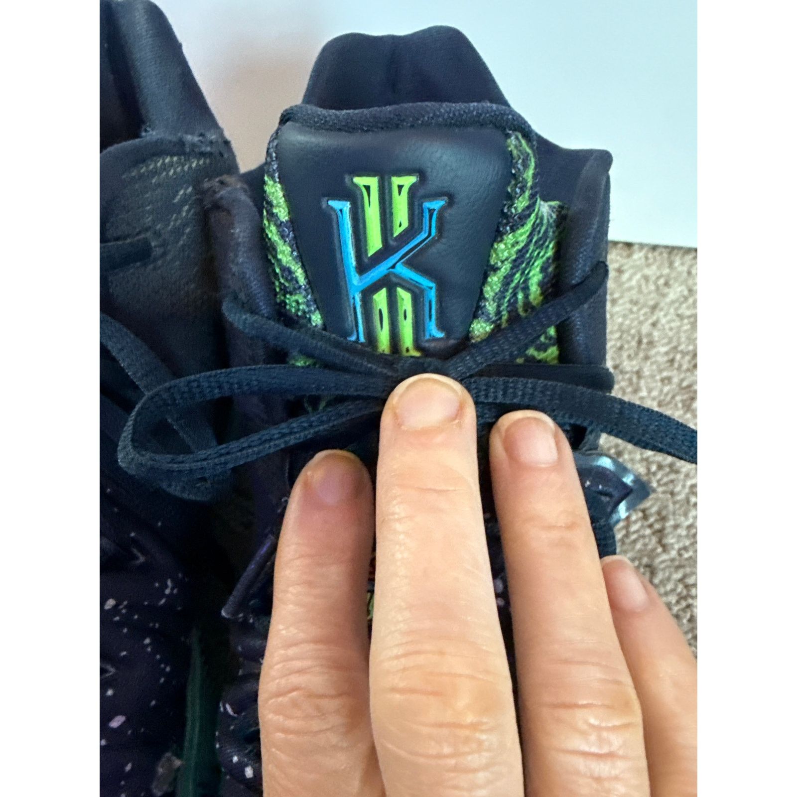 Nike Nike Kyrie 5 UFO Light Current Blue Basketball Shoe,10 Size US 10 / EU 43 - 6 Thumbnail