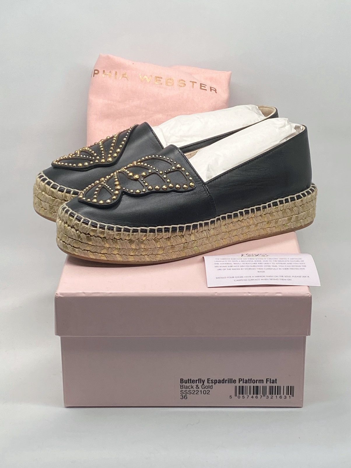 Sophia Webster Sophia Webster Butterfly Platform Espadrille Flats size 36 Size US 6 / IT 36 - 11 Thumbnail