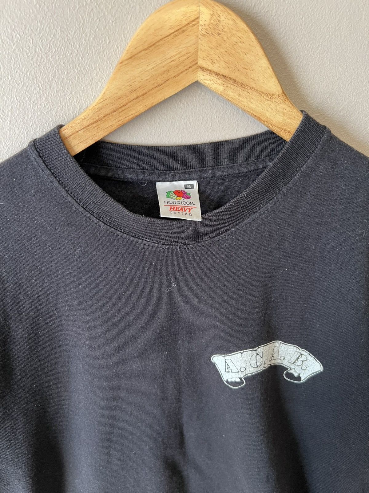 Vintage ACAB t-shirt Size US M / EU 48-50 / 2 - 2 Thumbnail