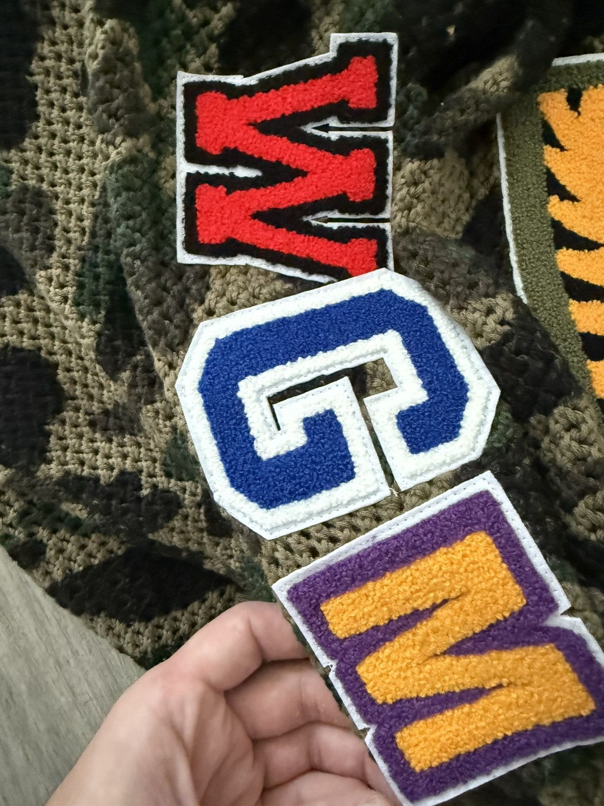 Bape Bape knit first camo shark full zip Size US M / EU 48-50 / 2 - 8 Thumbnail