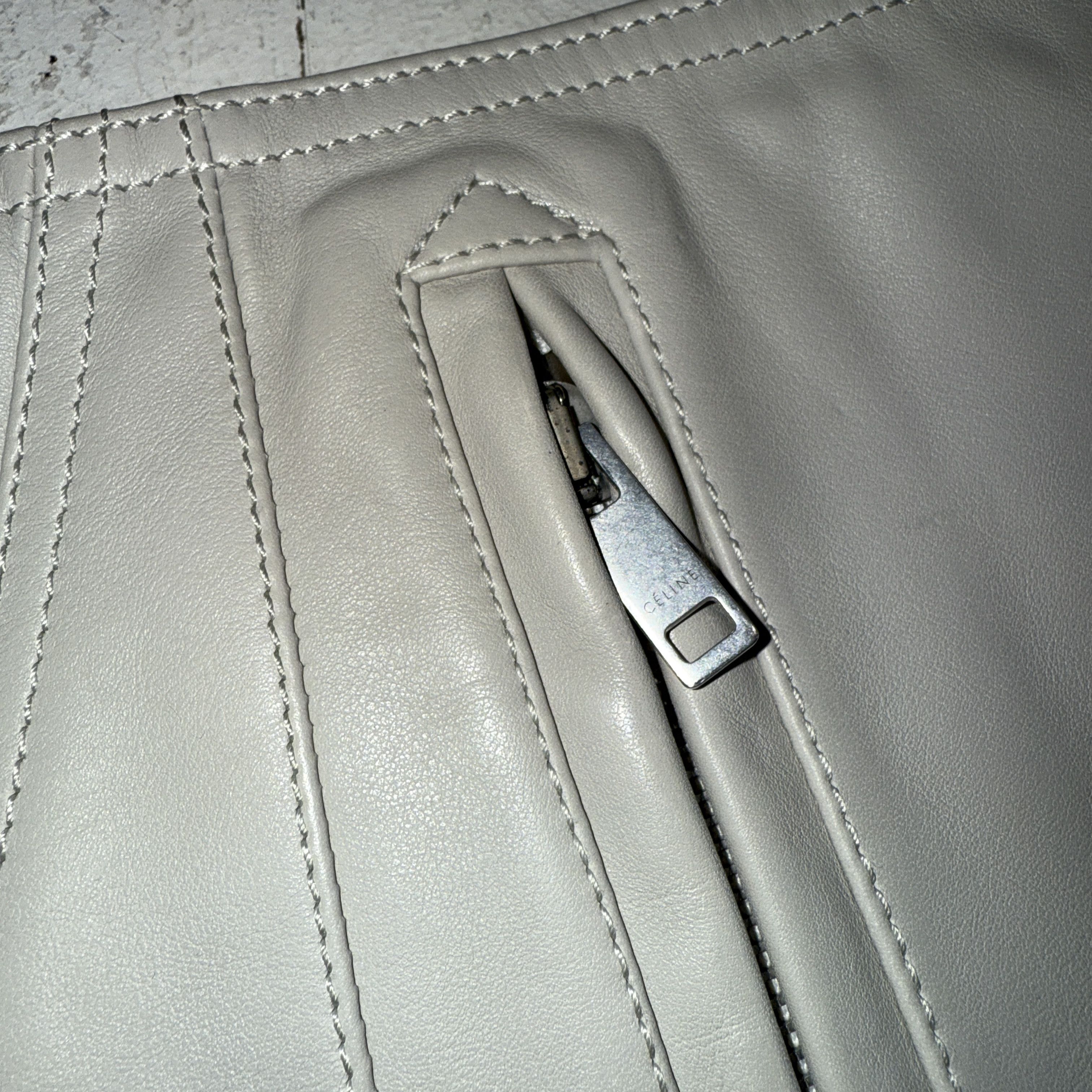 Celine Celine Rare Runway Leather Microskirt Size 29" - 7 Thumbnail