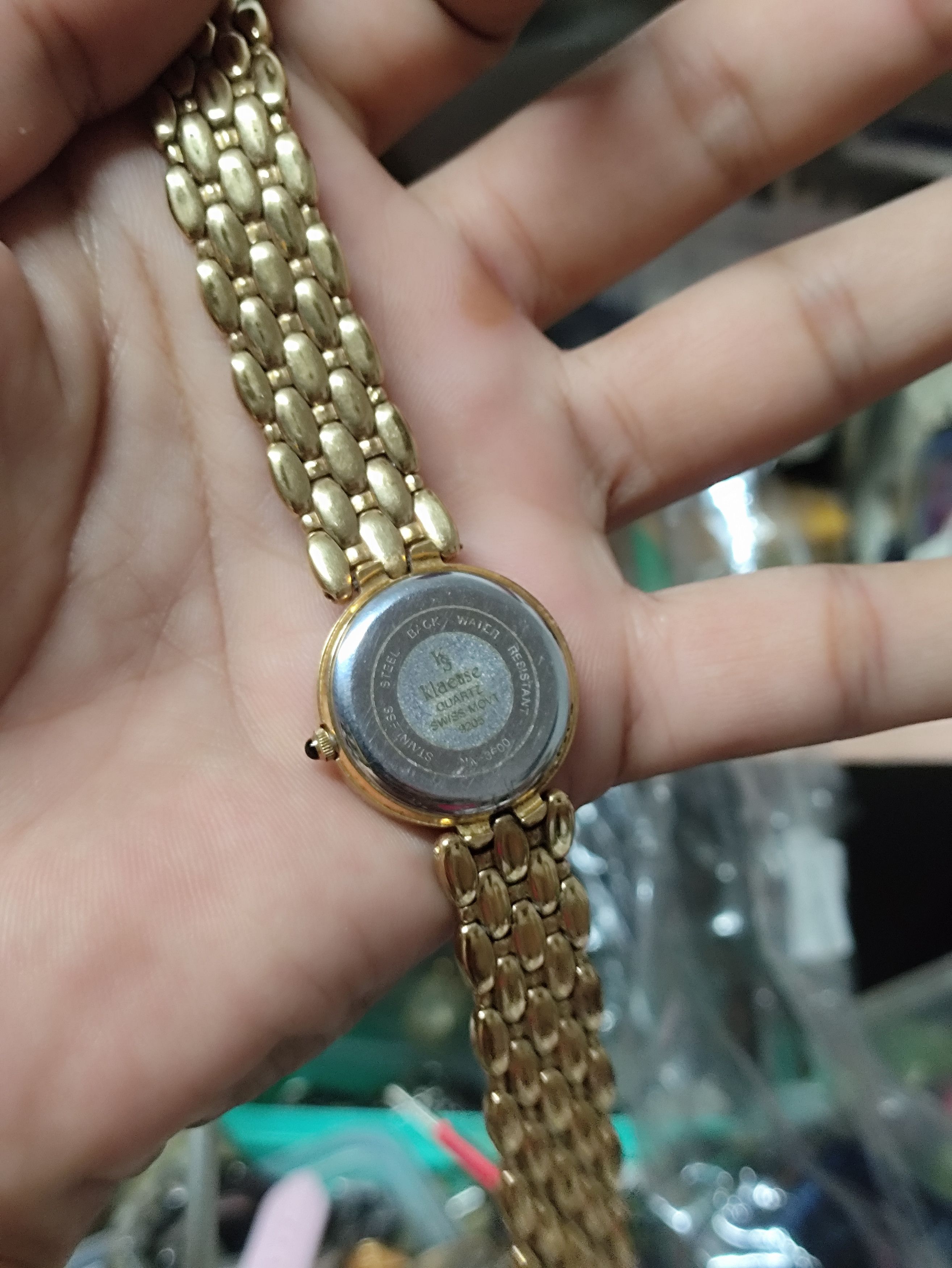 Designer KLAEUSE SWISS (KS)(9205) Vintage Ladies Luxury Design Watch Size ONE SIZE - 10 Thumbnail