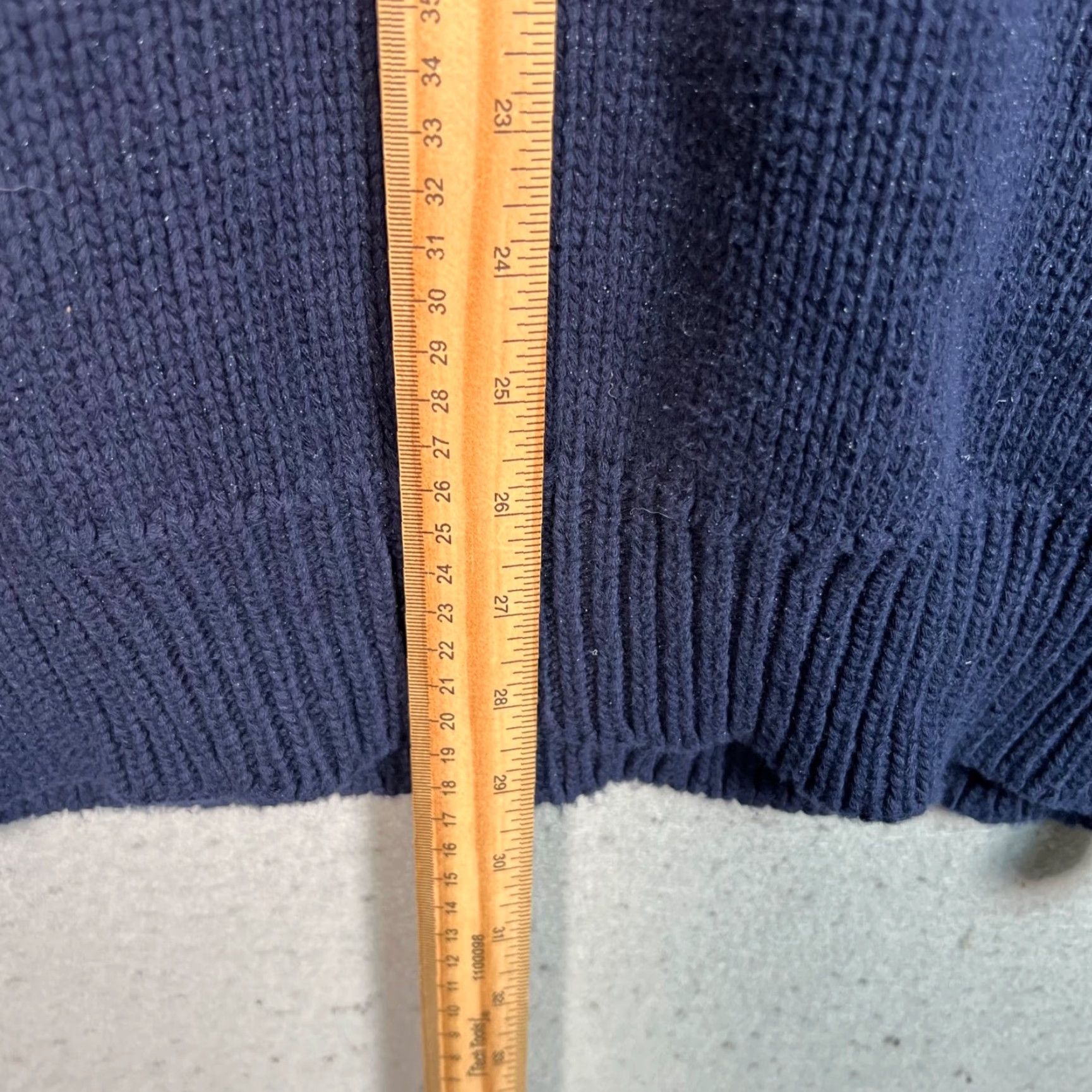 Madhappy Madhappy Mens Large Gradient Navy Blue Heavyweight Sweater Pullover USA Shirt Mens Size US L / EU 52-54 / 3 - 6 Thumbnail